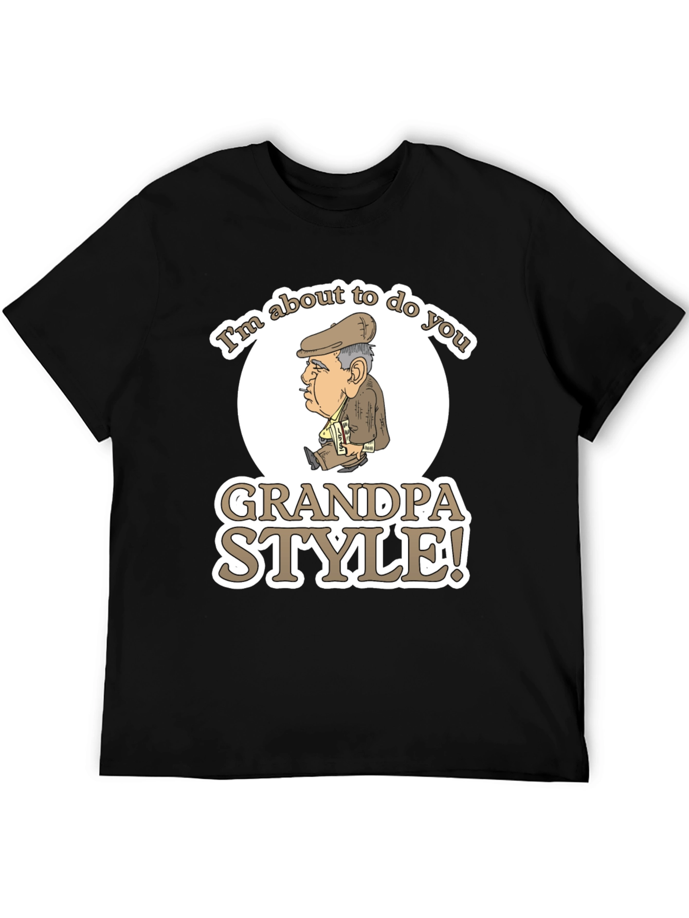 Grandpa Style Graphic T-Shirt