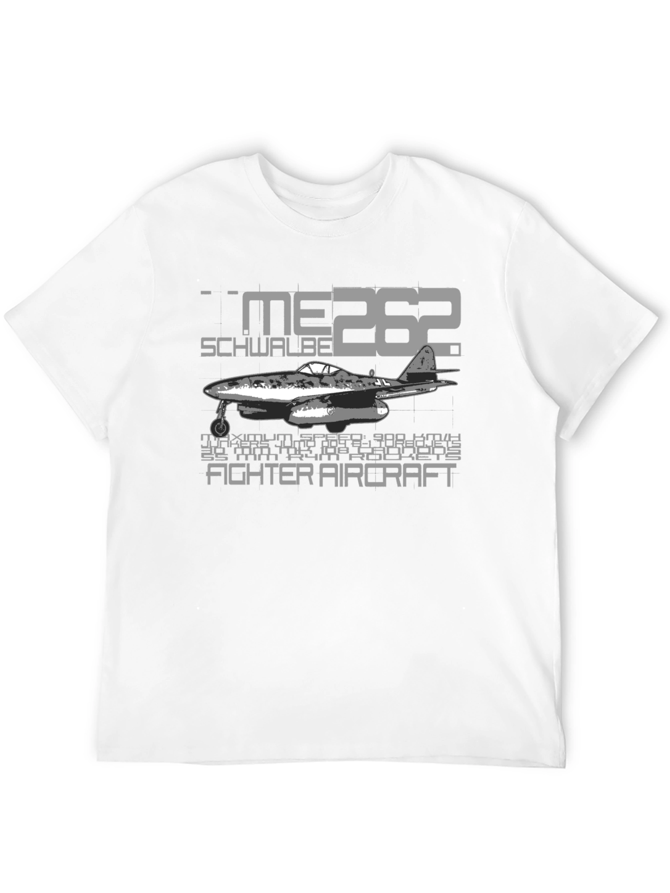 ME 262 Schwalbe Fighter Aircraft T-Shirt