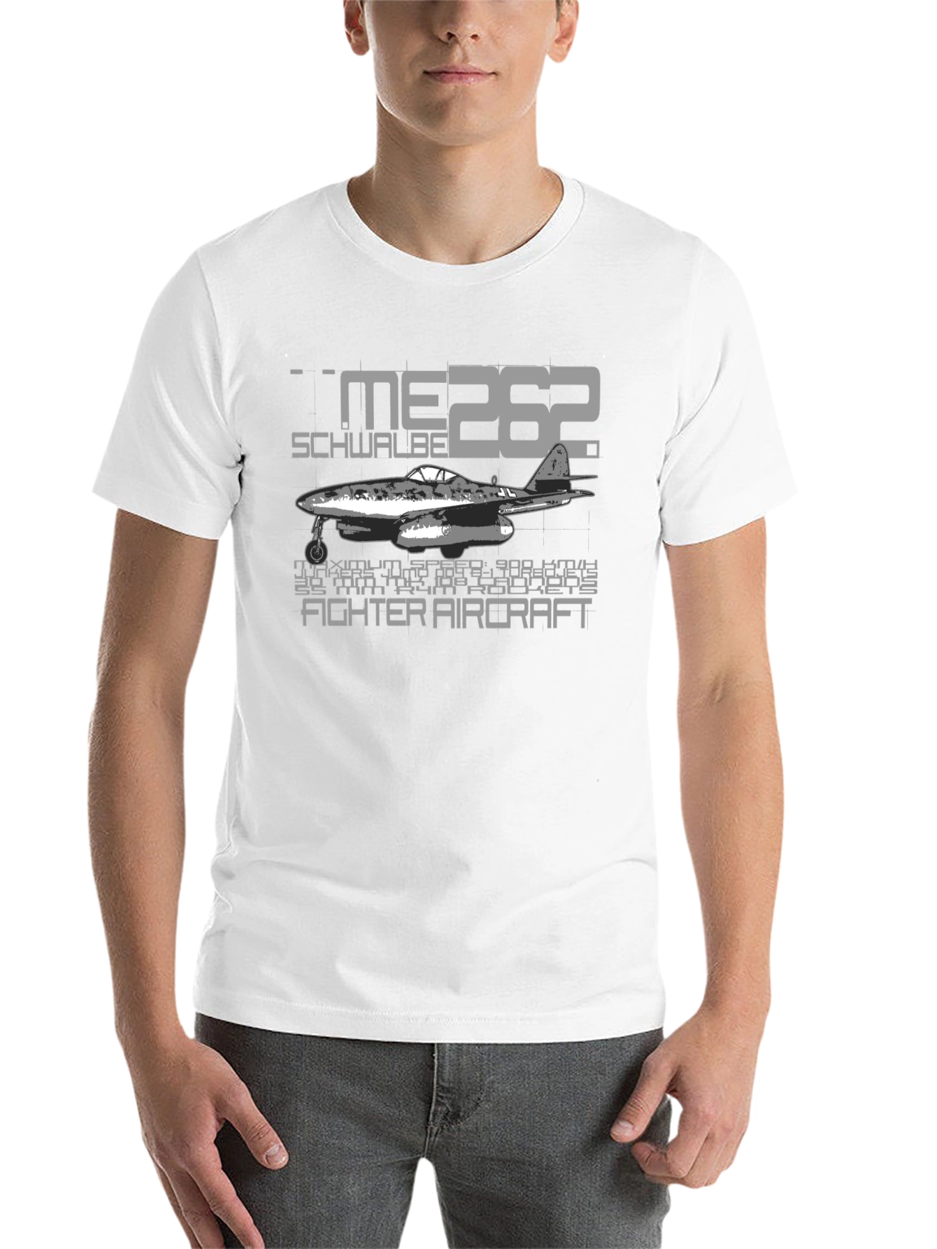 ME 262 Schwalbe Fighter Aircraft T-Shirt