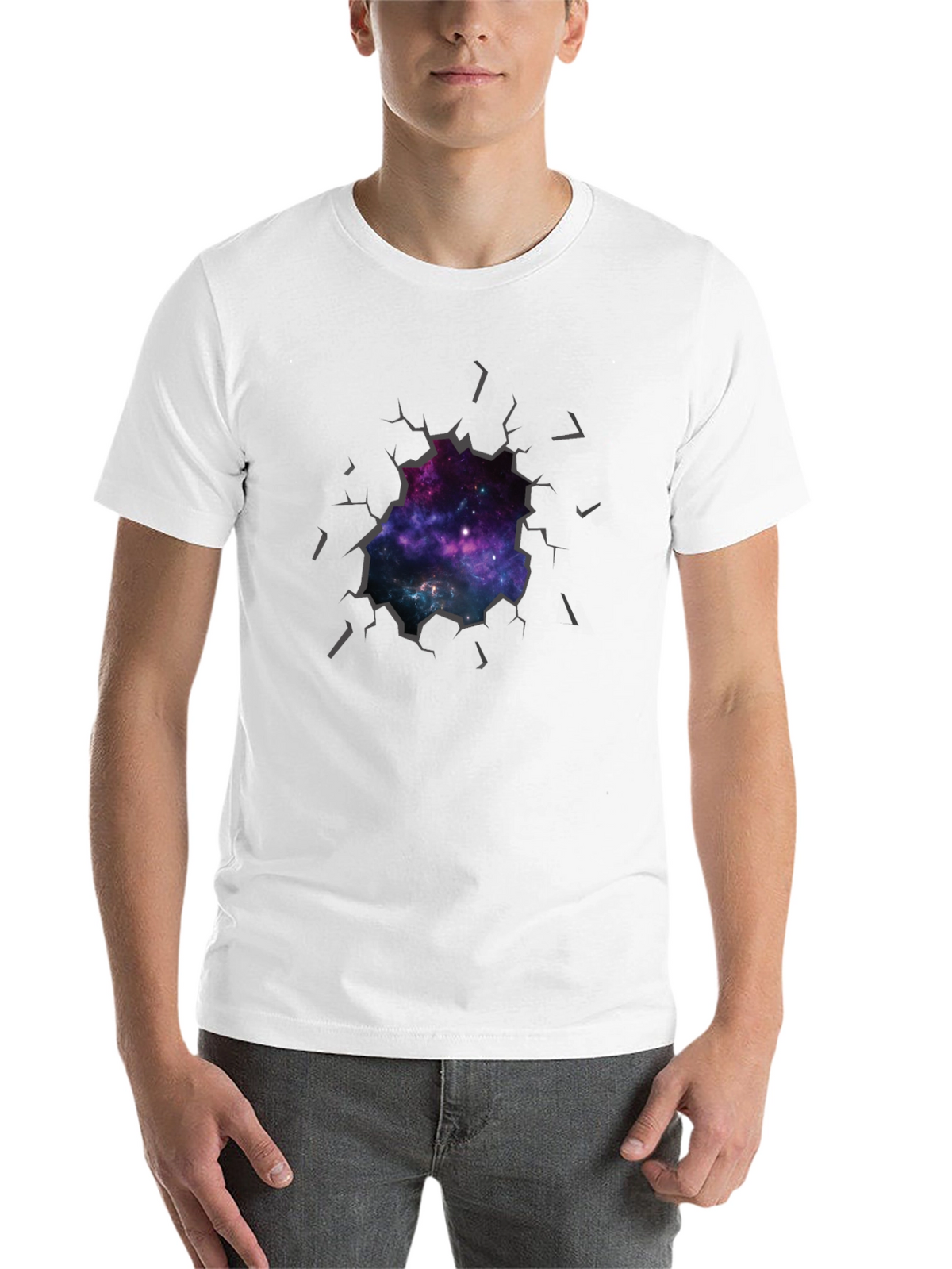 Galaxy Burst T-Shirt - Unique Graphic Tee
