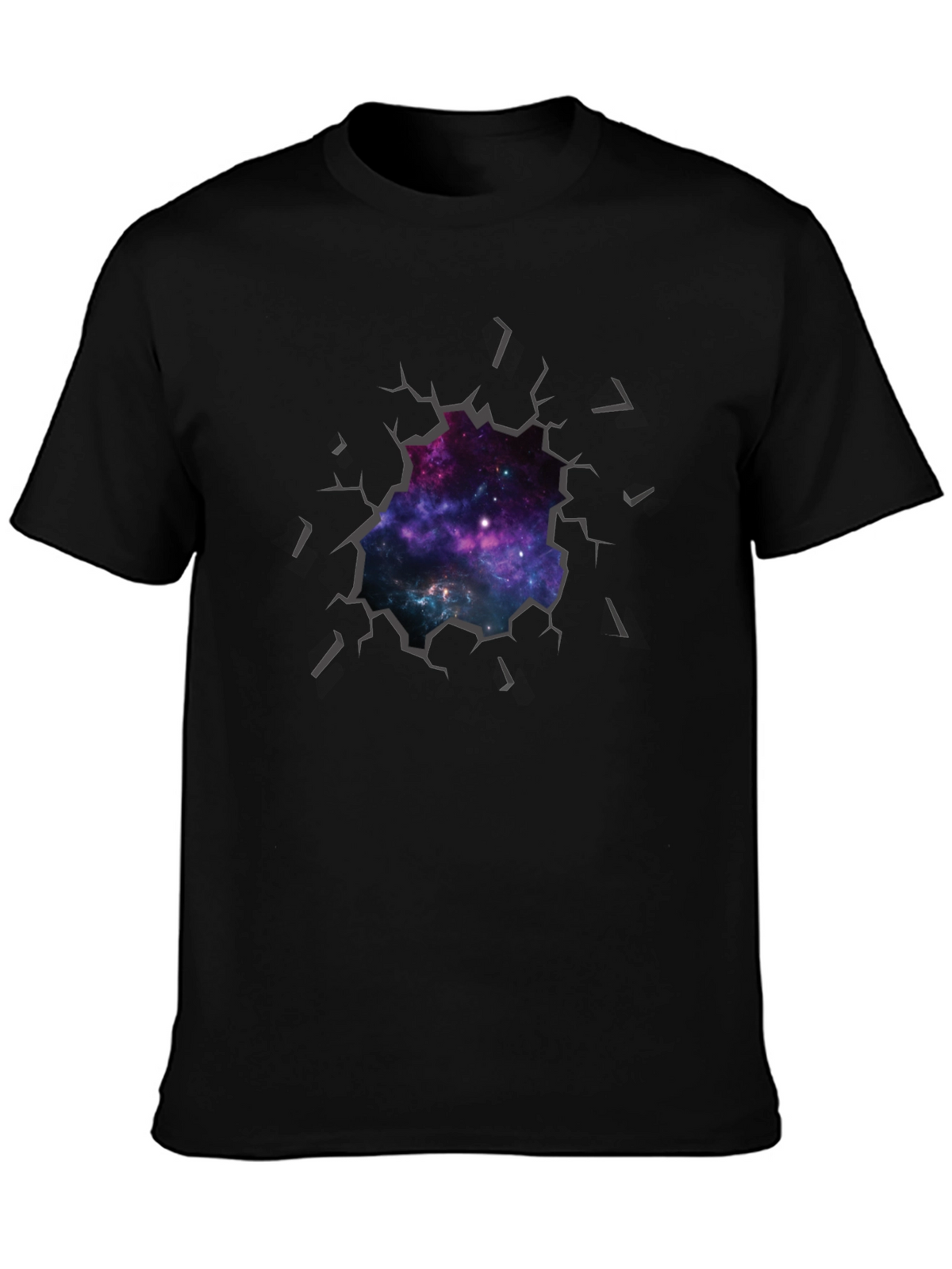 Galaxy Burst T-Shirt - Unique Graphic Tee