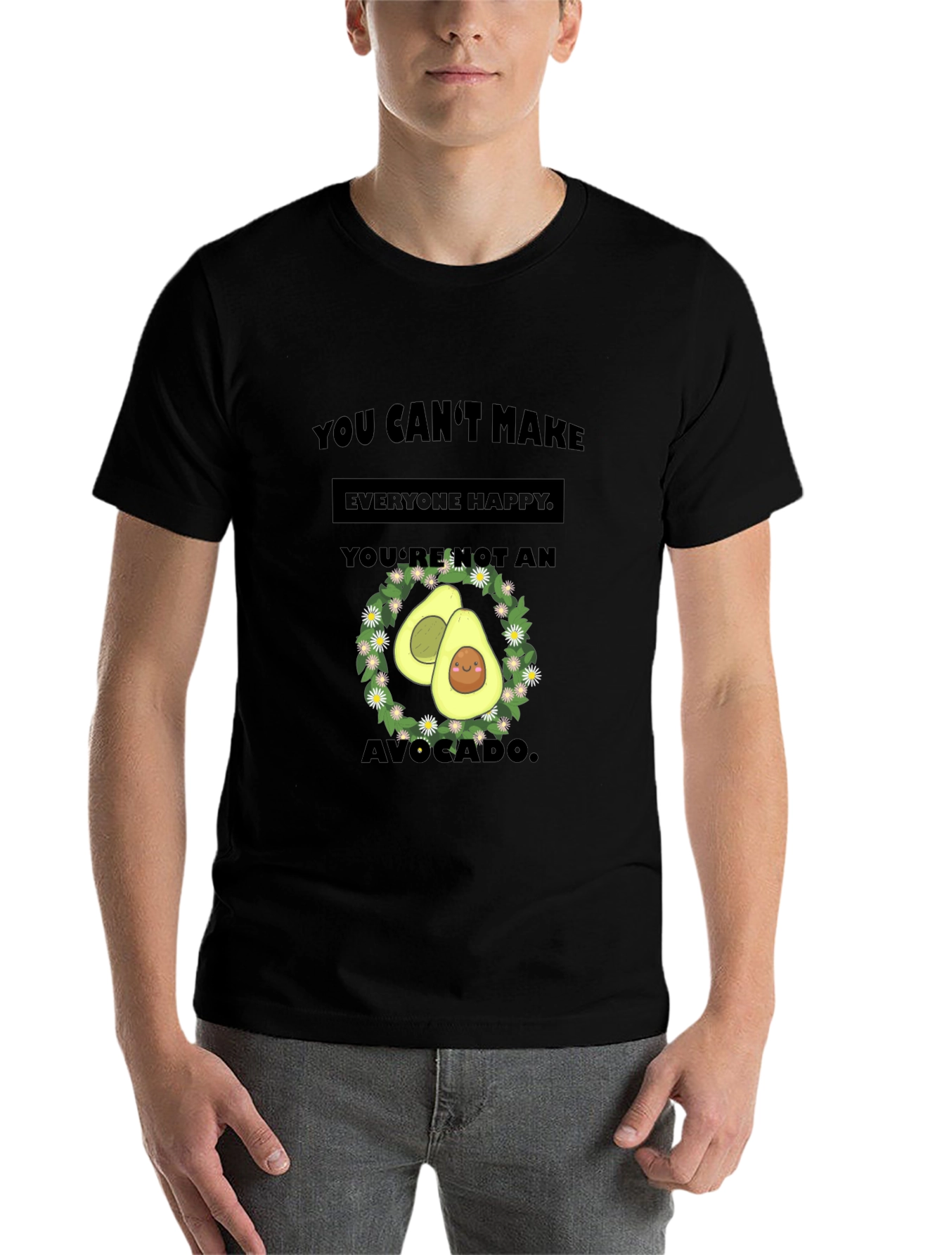 Funny Avocado Graphic T-Shirt