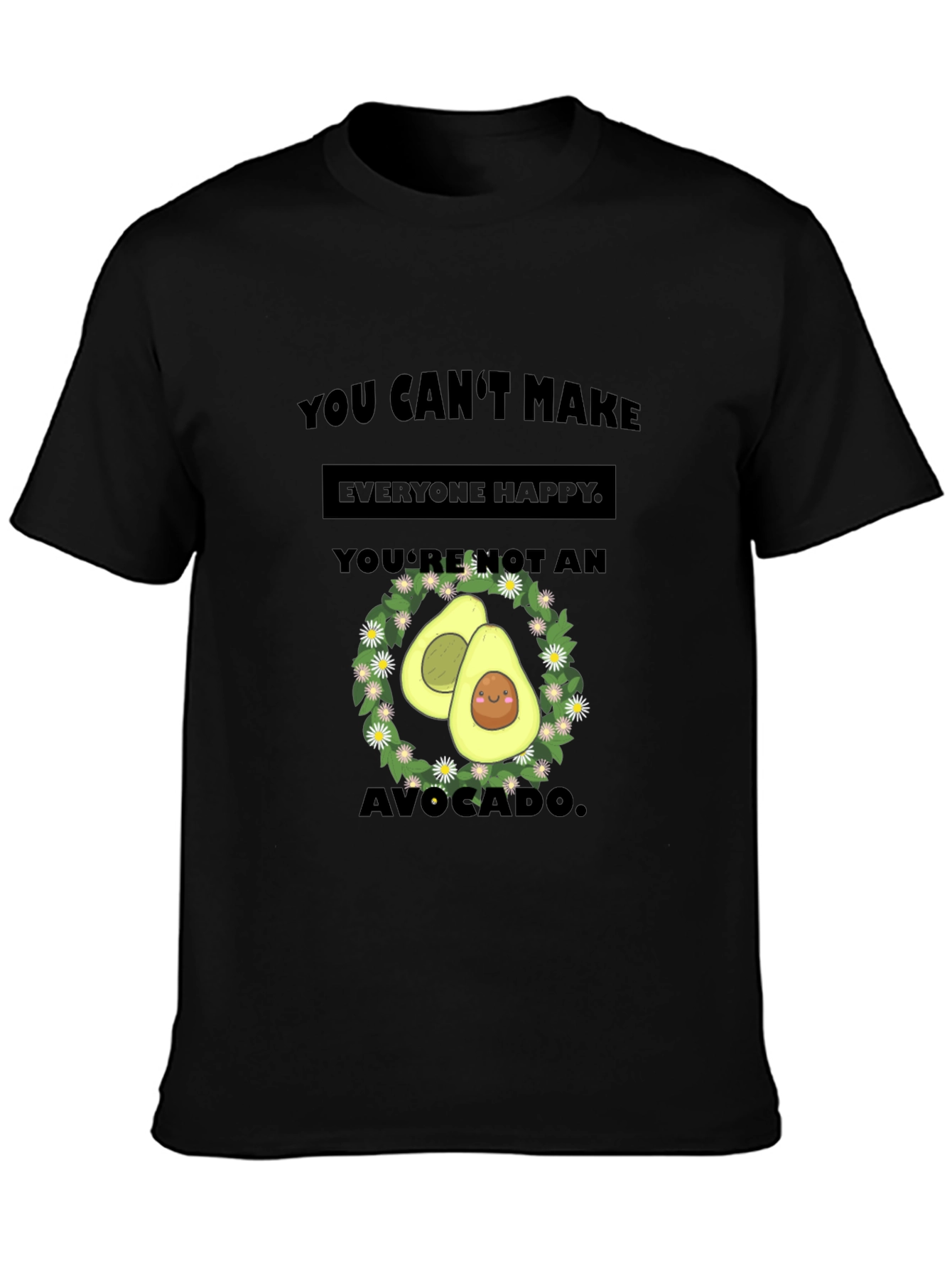 Funny Avocado Graphic T-Shirt