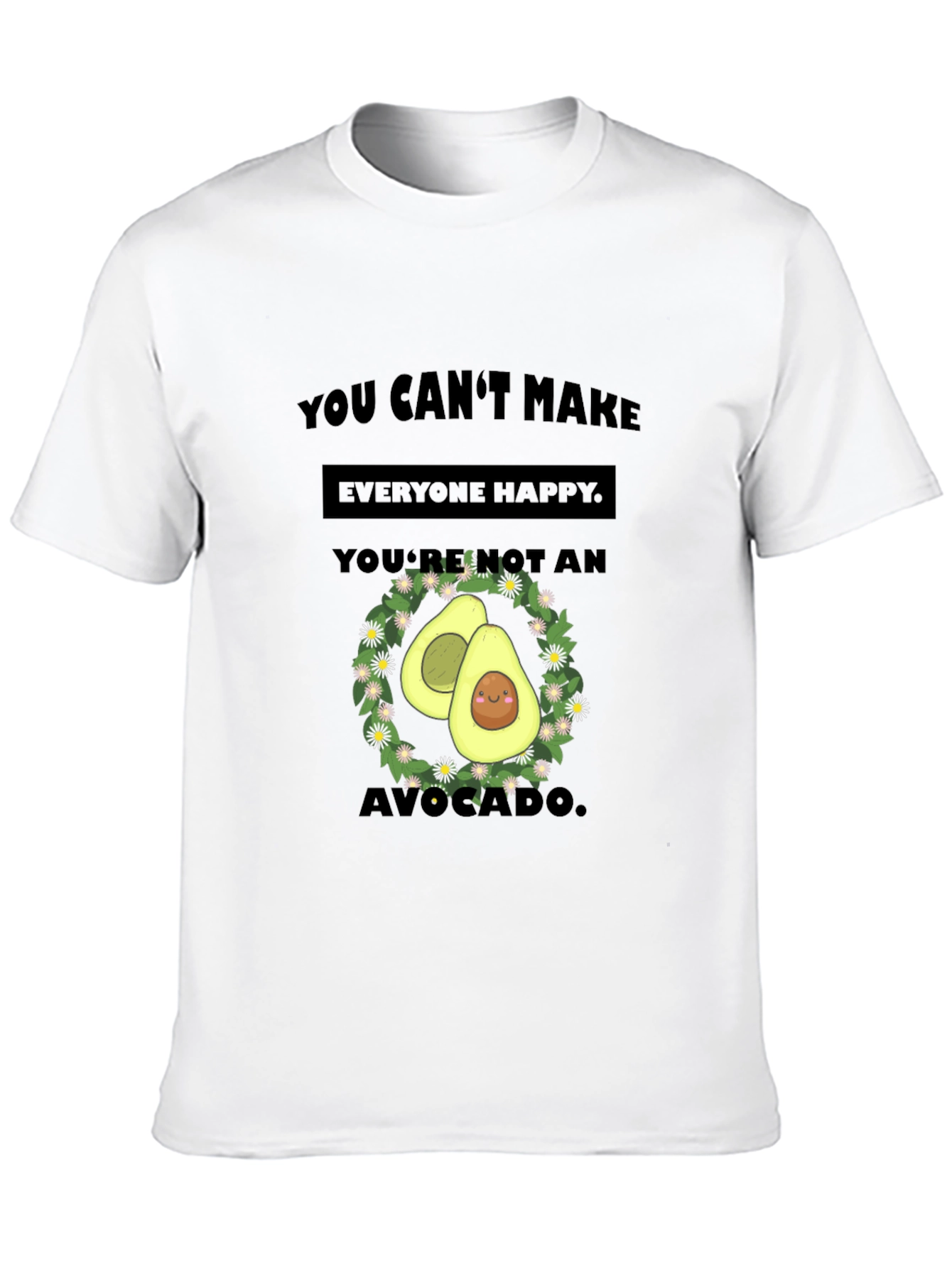 Funny Avocado Graphic T-Shirt