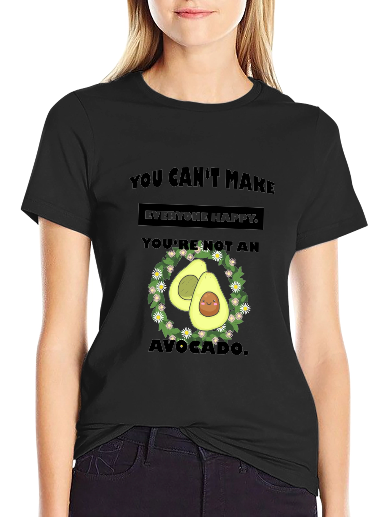 Funny Avocado Graphic T-Shirt