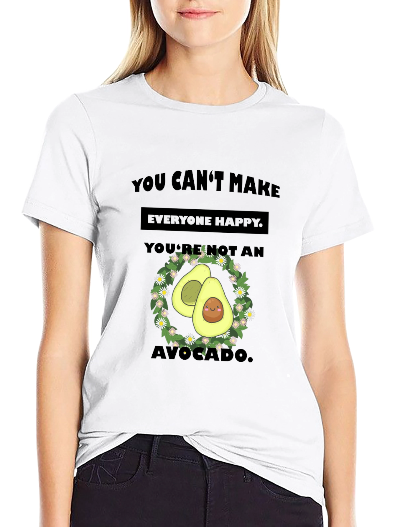 Funny Avocado Graphic T-Shirt