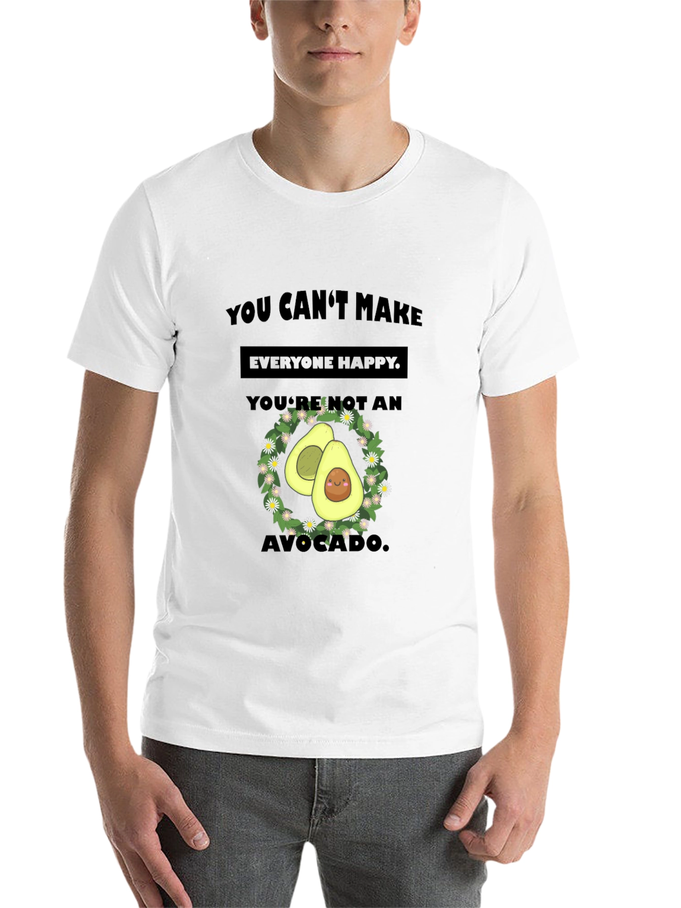 Funny Avocado Graphic T-Shirt