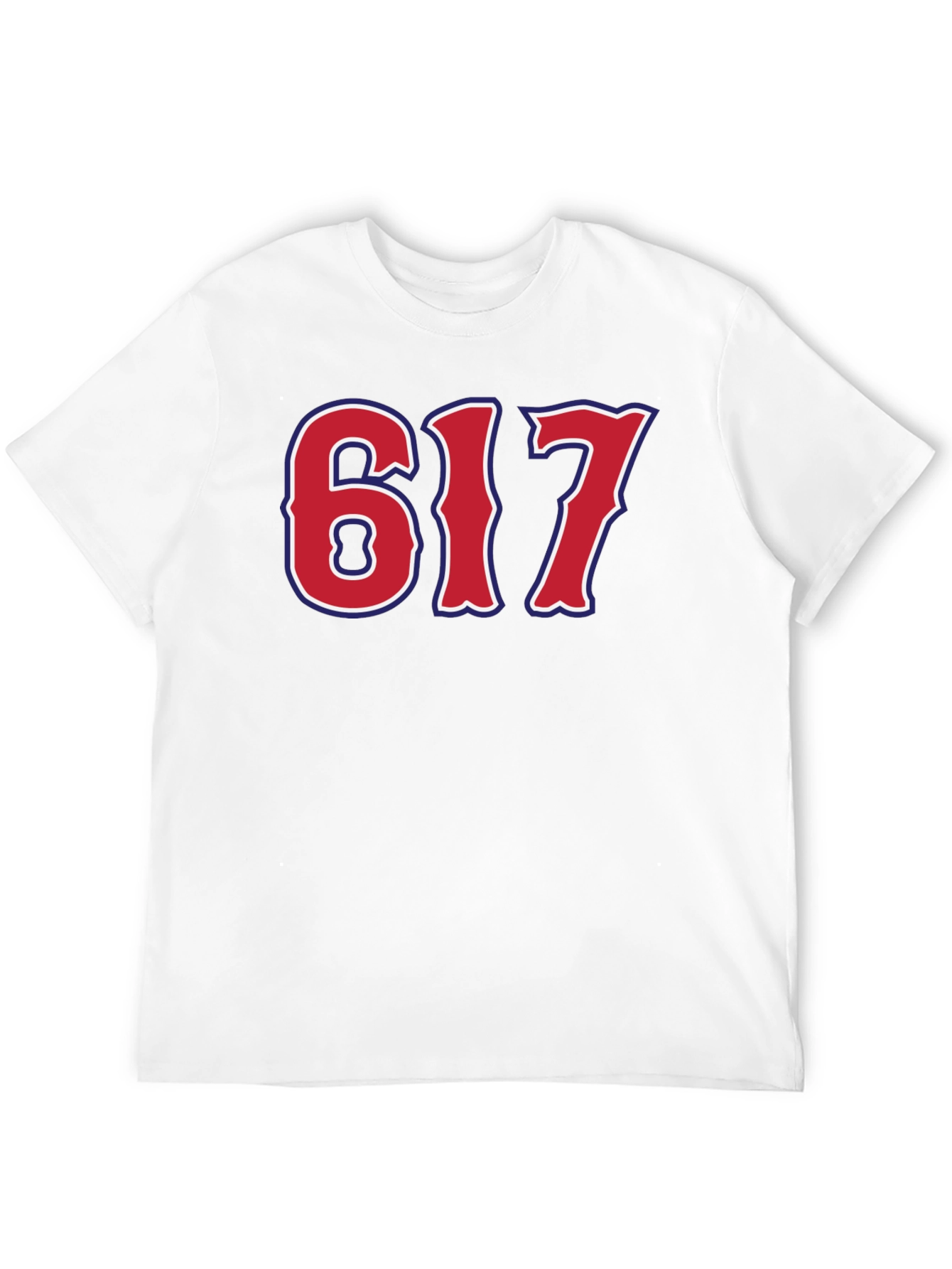 617 Boston Area Code Graphic Tee
