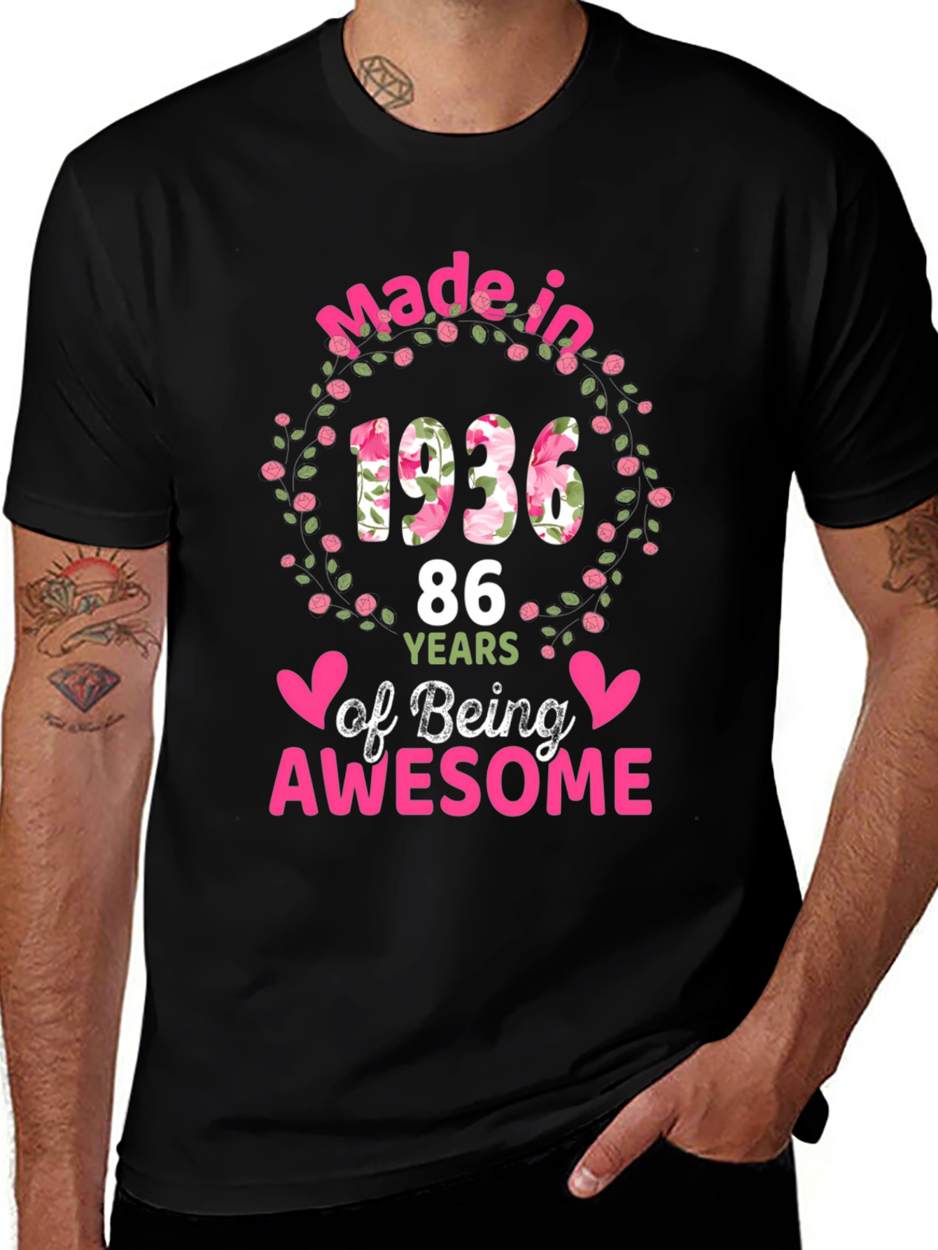 Made in 1936 86 Years of Being Awesome T-Shirt