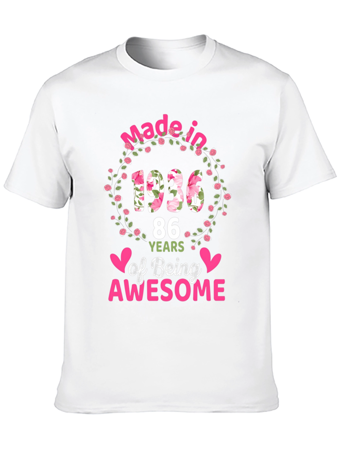 Made in 1936 86 Years of Being Awesome T-Shirt