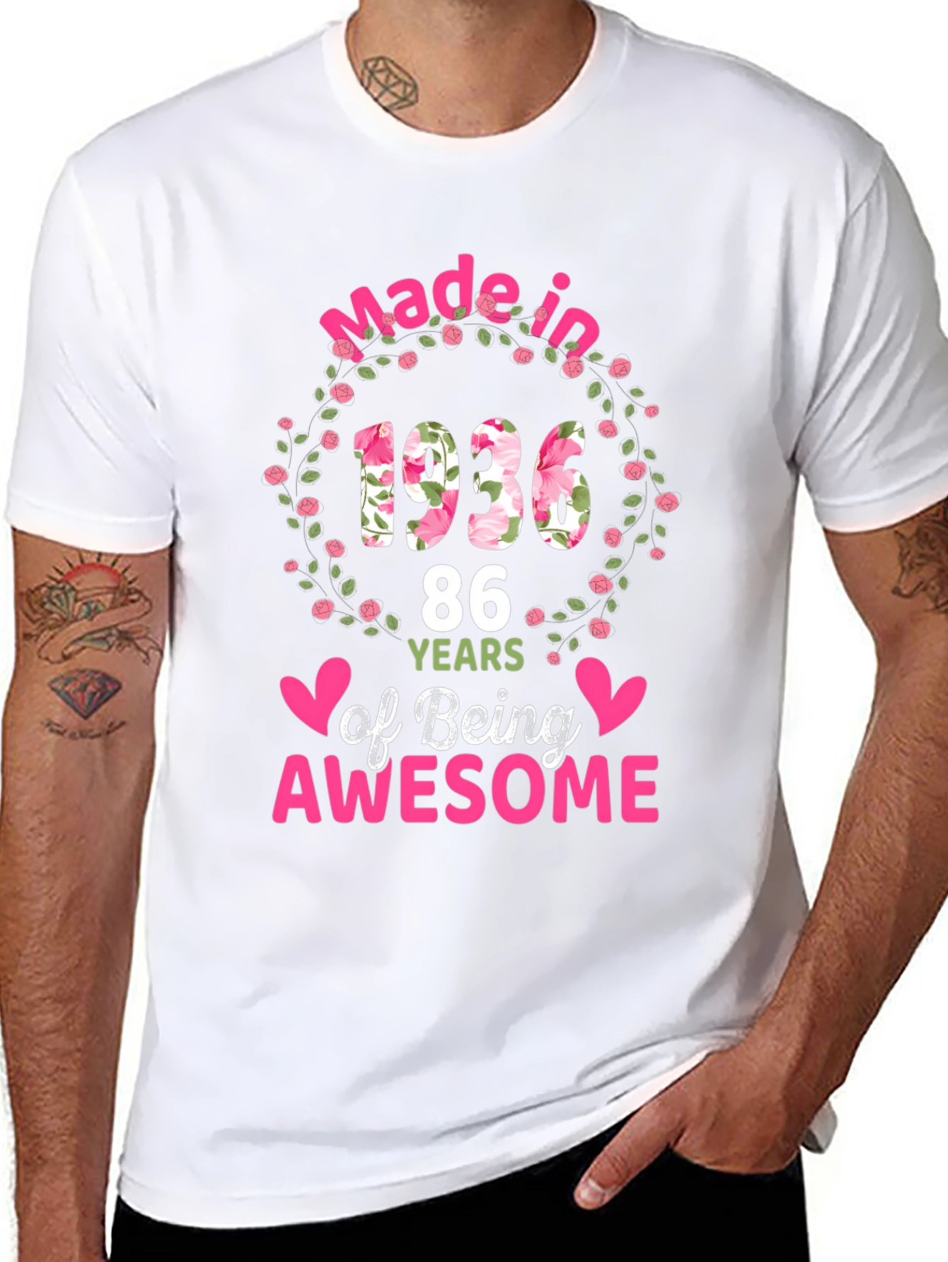 Made in 1936 86 Years of Being Awesome T-Shirt