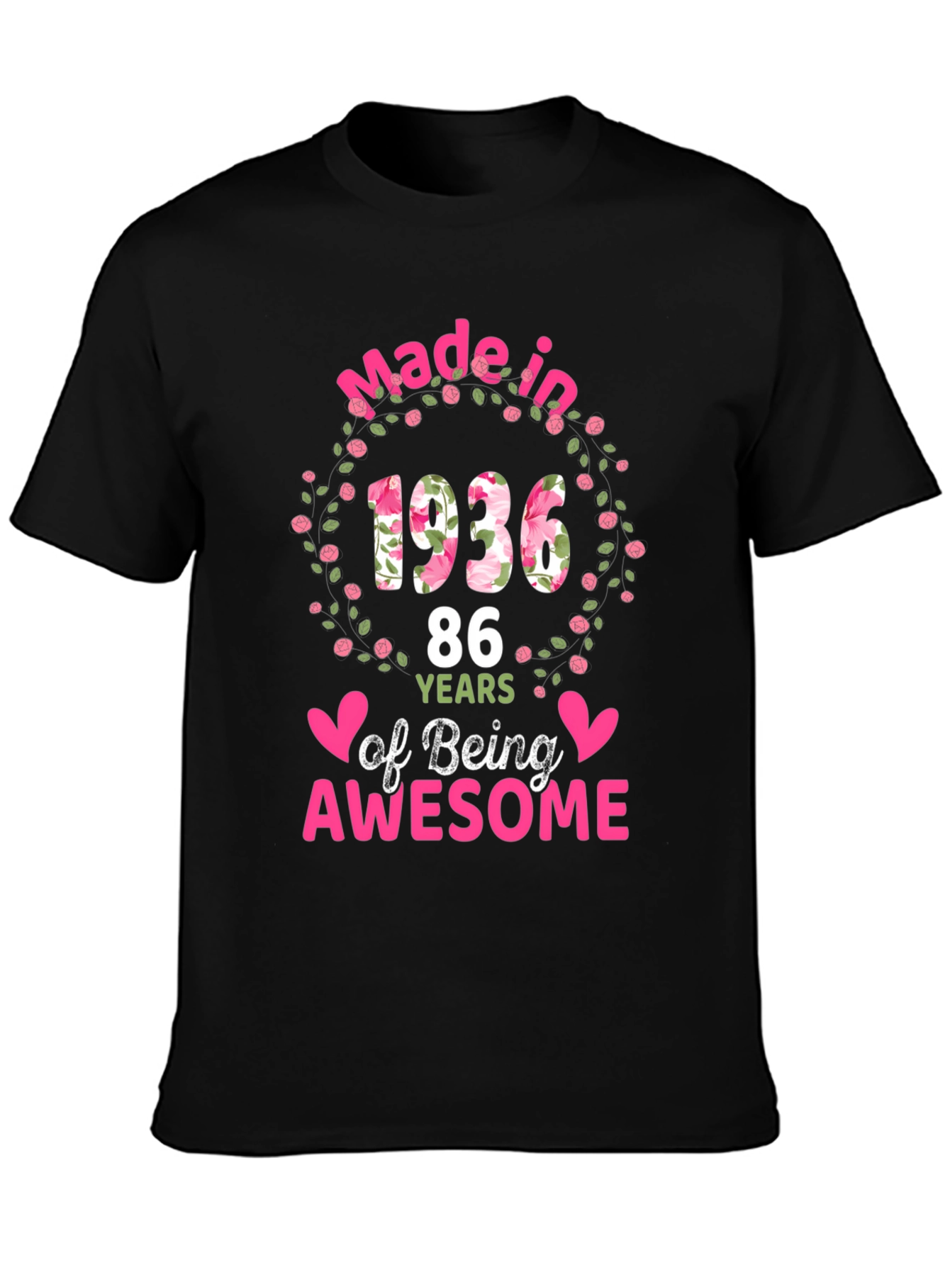 Made in 1936 86 Years of Being Awesome T-Shirt