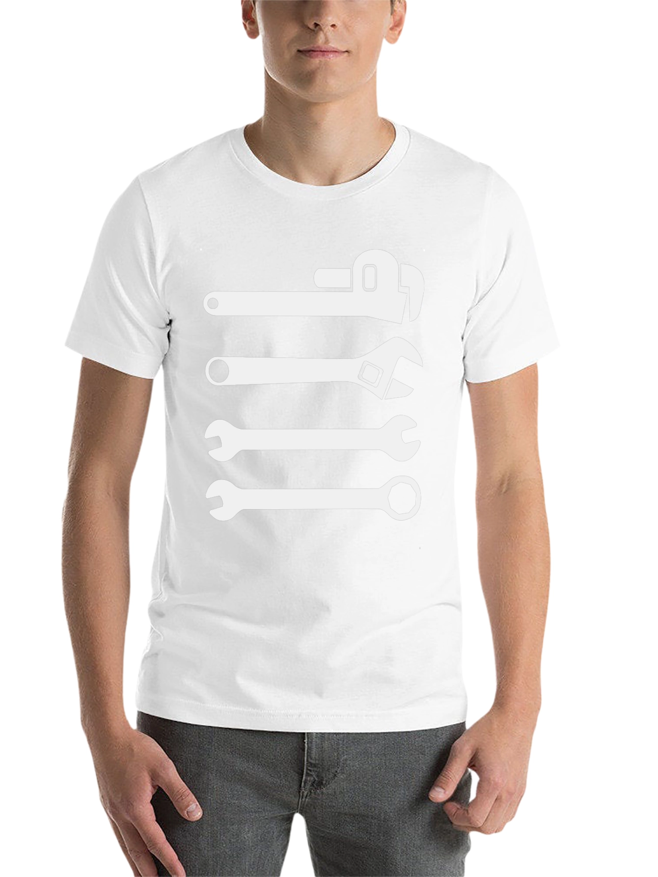 Wrenching Around Black T-Shirt - Mechanic Gift