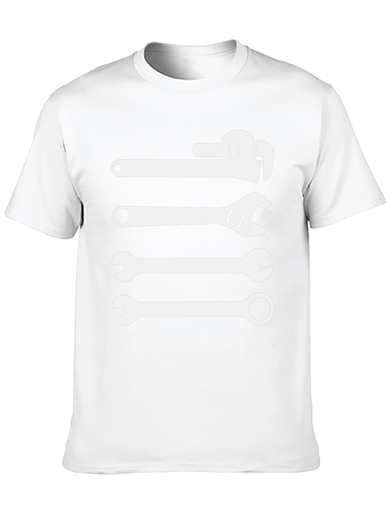 Wrenching Around Black T-Shirt - Mechanic Gift