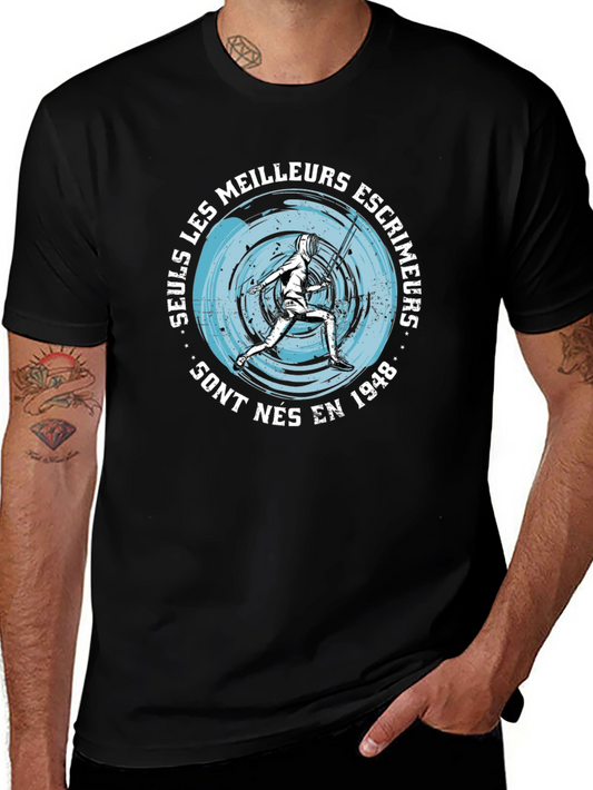 Vintage Fencing T-Shirt - Limited Edition 1948 Design