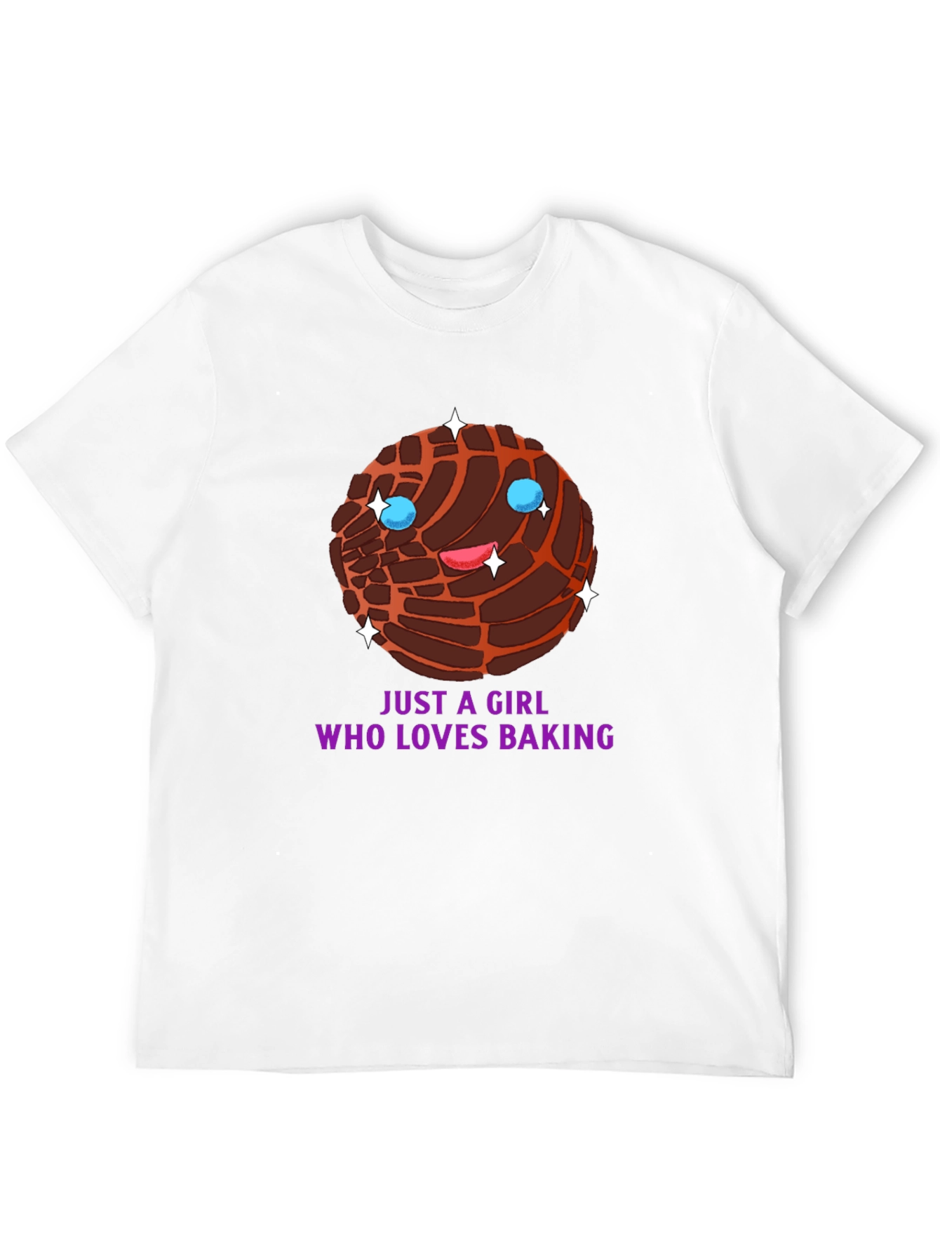 Just a Girl Who Loves Baking Concha T-Shirt