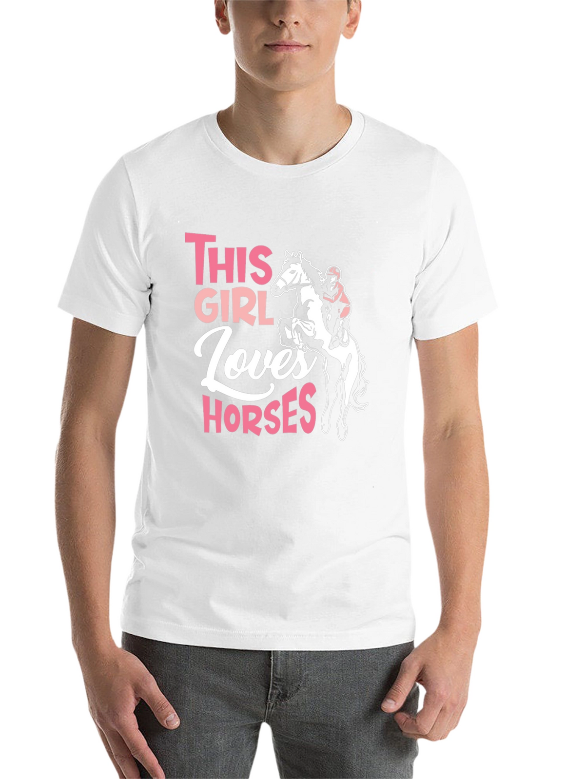 Girl Who Loves Horses T-Shirt