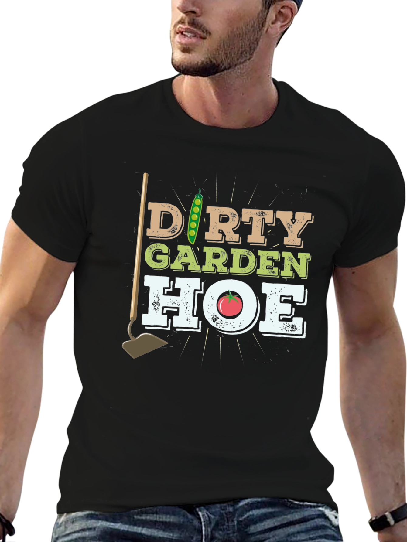 Dirty Garden Hoe Funny Gardening T-Shirt