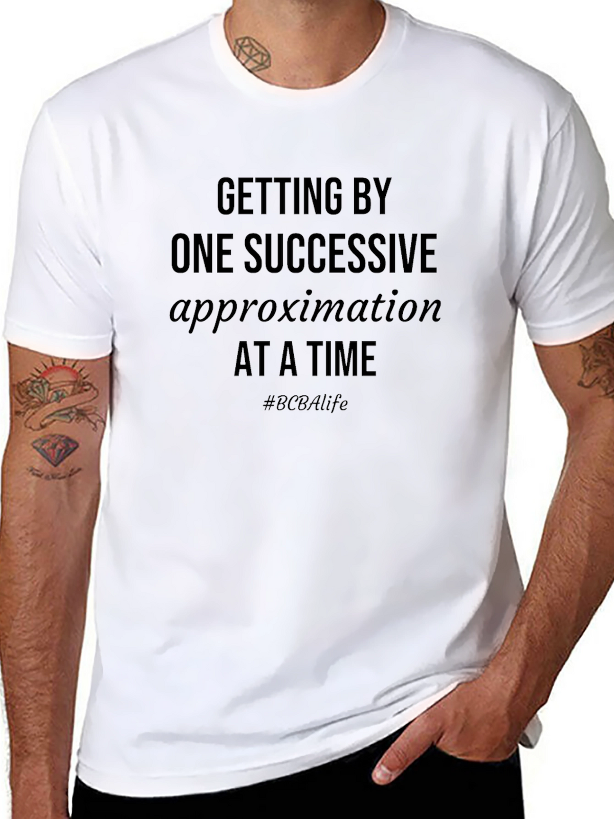 Successive Approximation Black T-Shirt