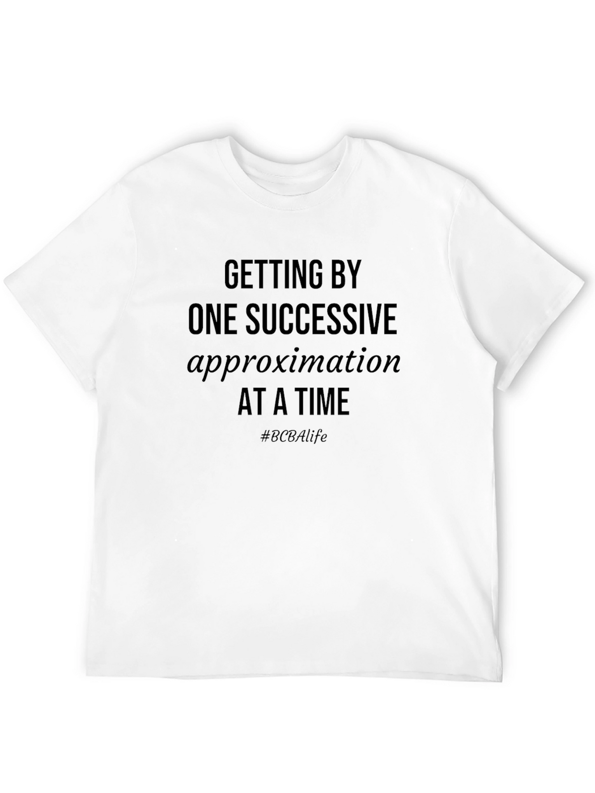 Successive Approximation Black T-Shirt