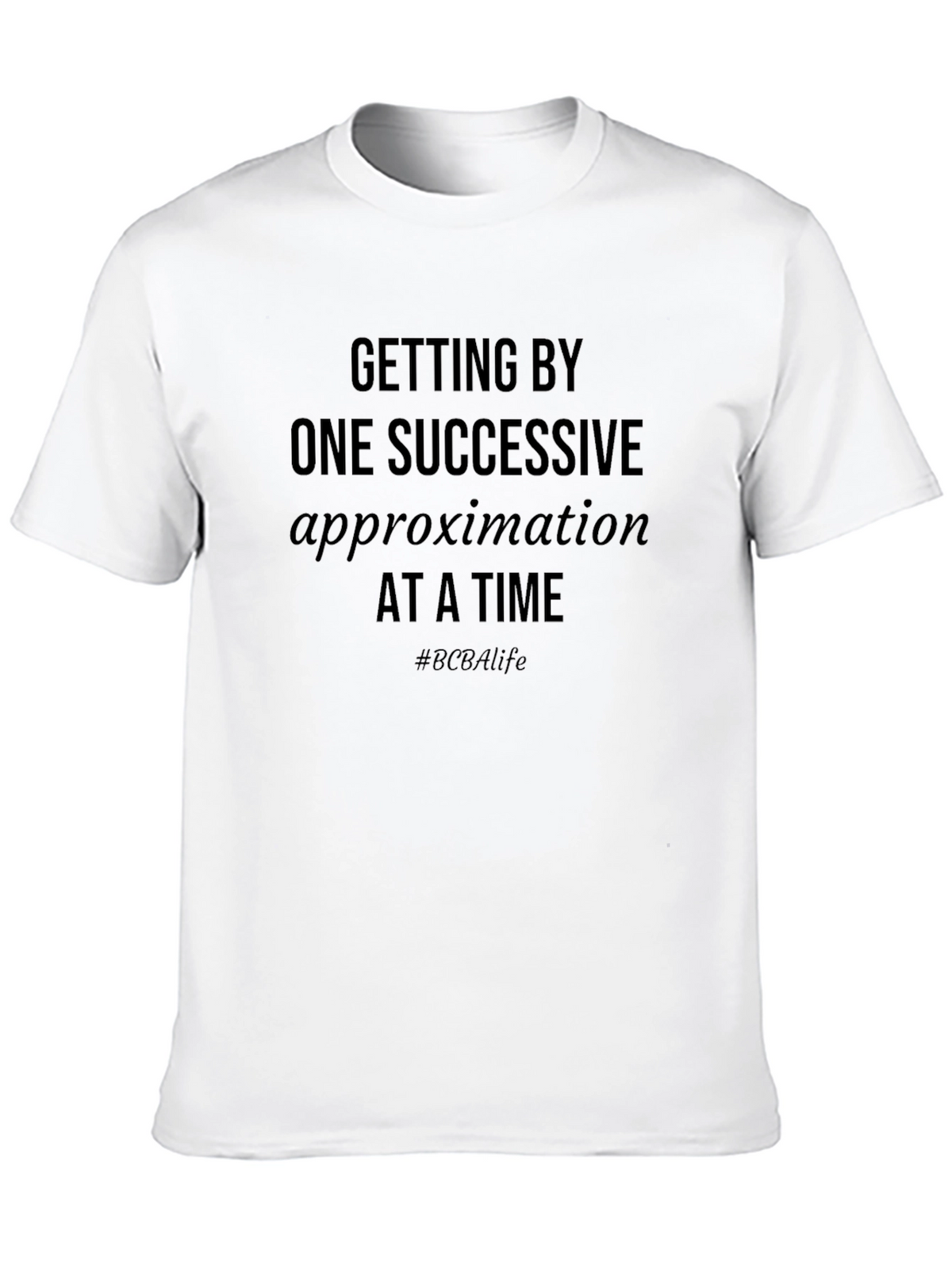Successive Approximation Black T-Shirt
