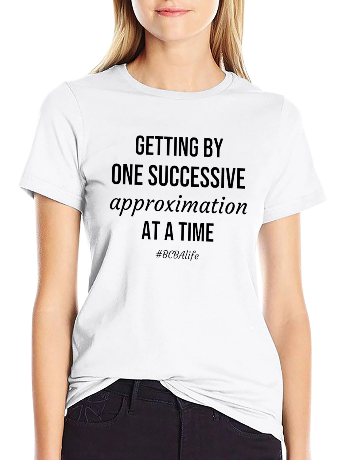 Successive Approximation Black T-Shirt