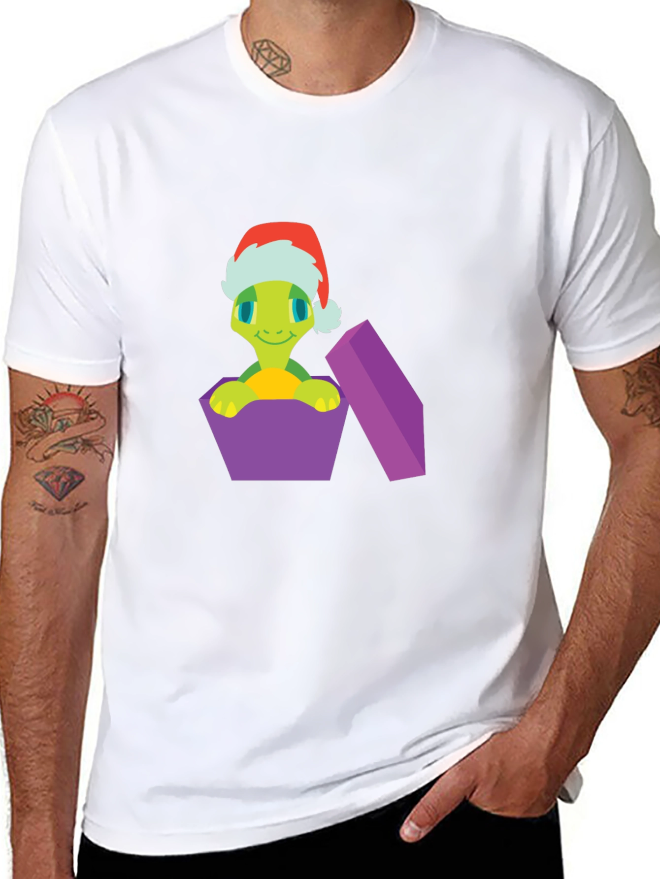 Festive Turtle Gift T-Shirt