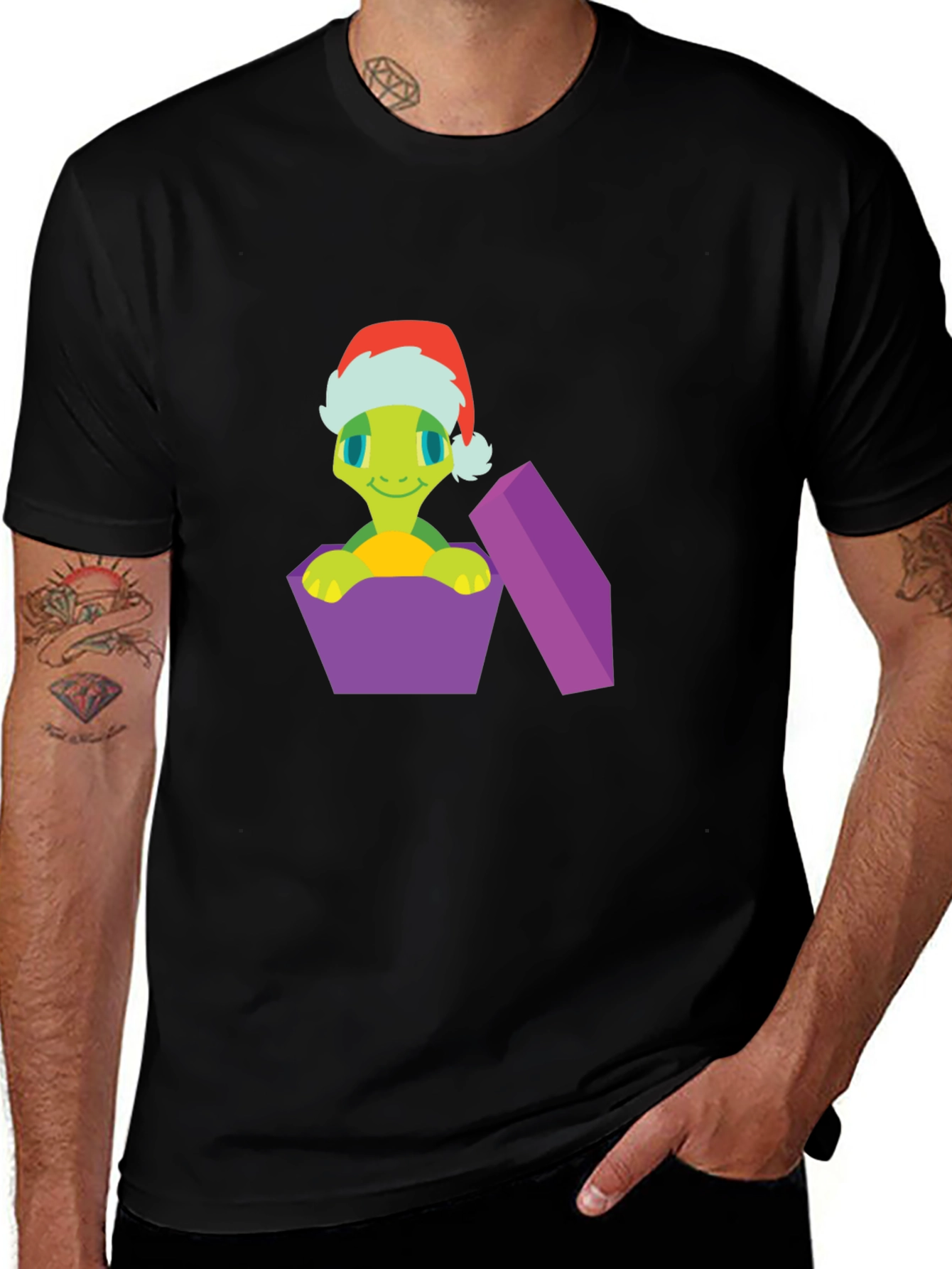 Festive Turtle Gift T-Shirt