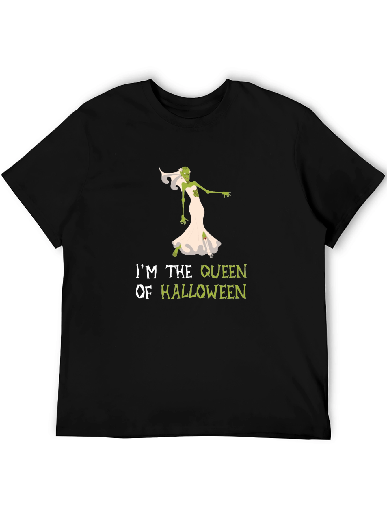 Halloween Queen Zombie Bride T-Shirt