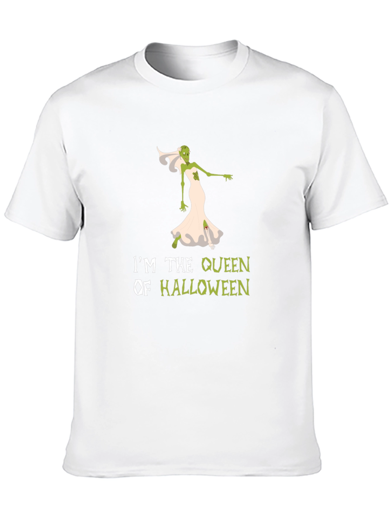 Halloween Queen Zombie Bride T-Shirt