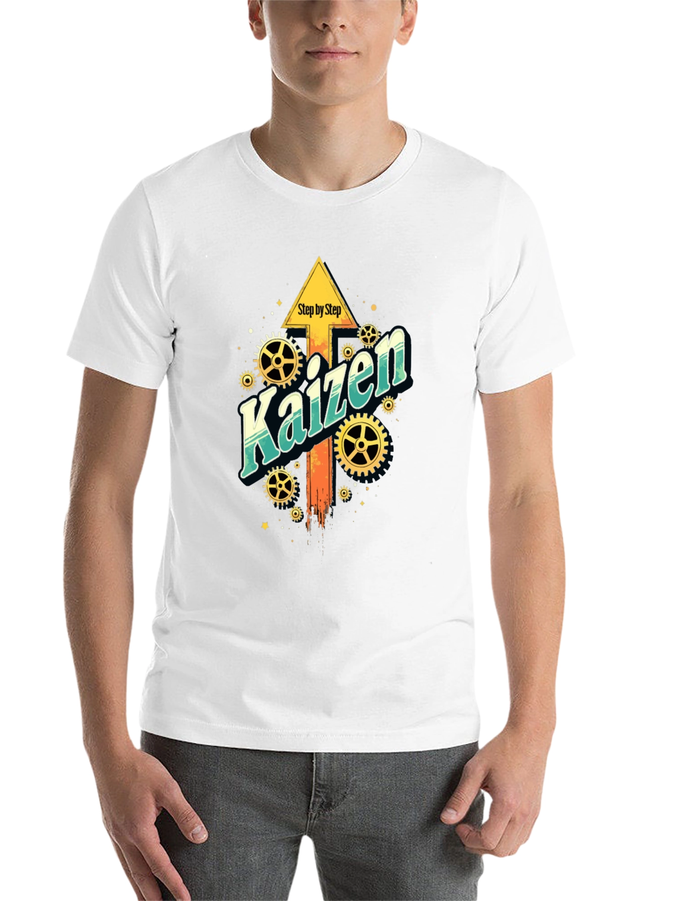 Kaizen Graphic Tee - Step By Step