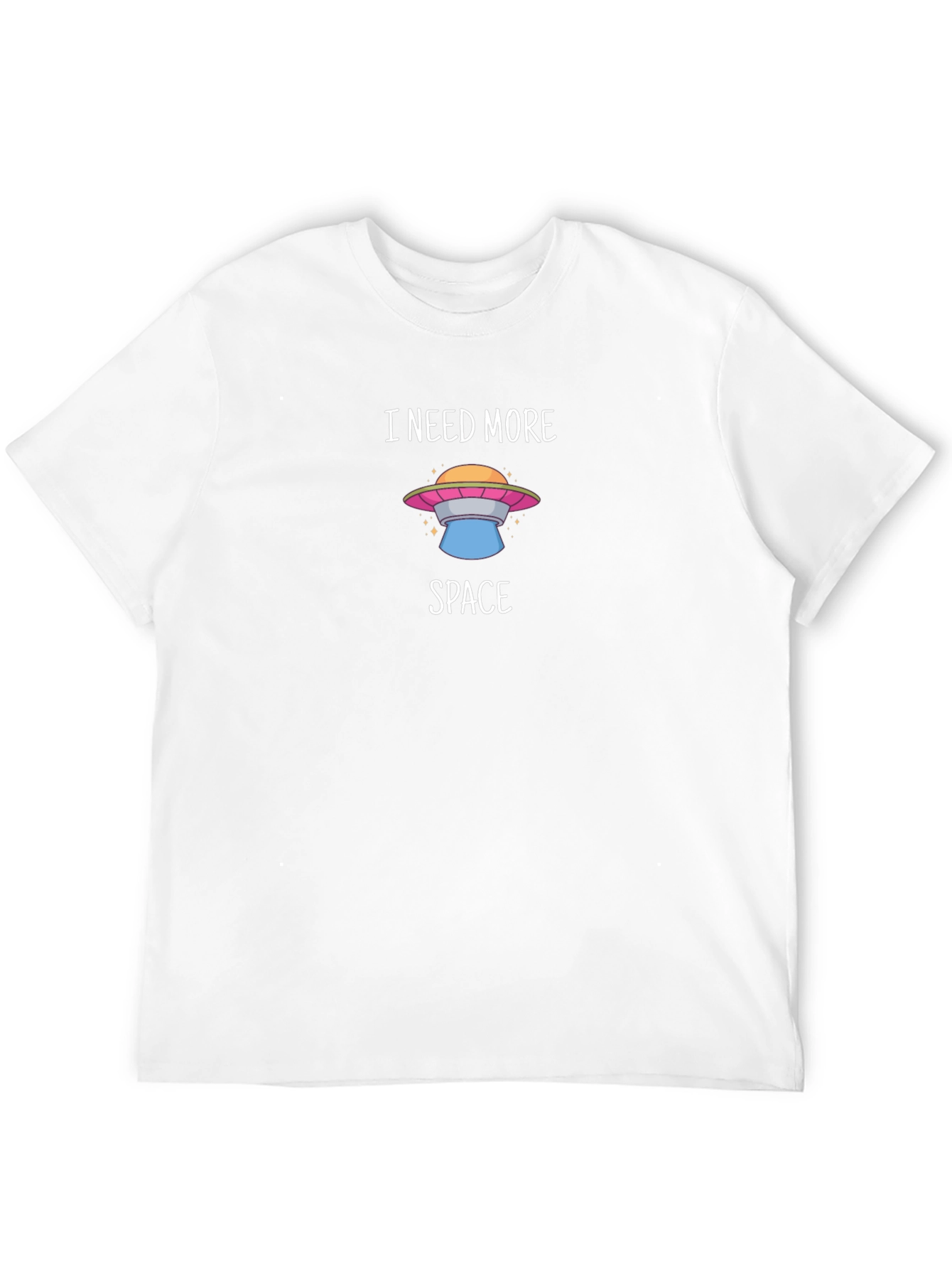 I Need More Space UFO Graphic T-Shirt