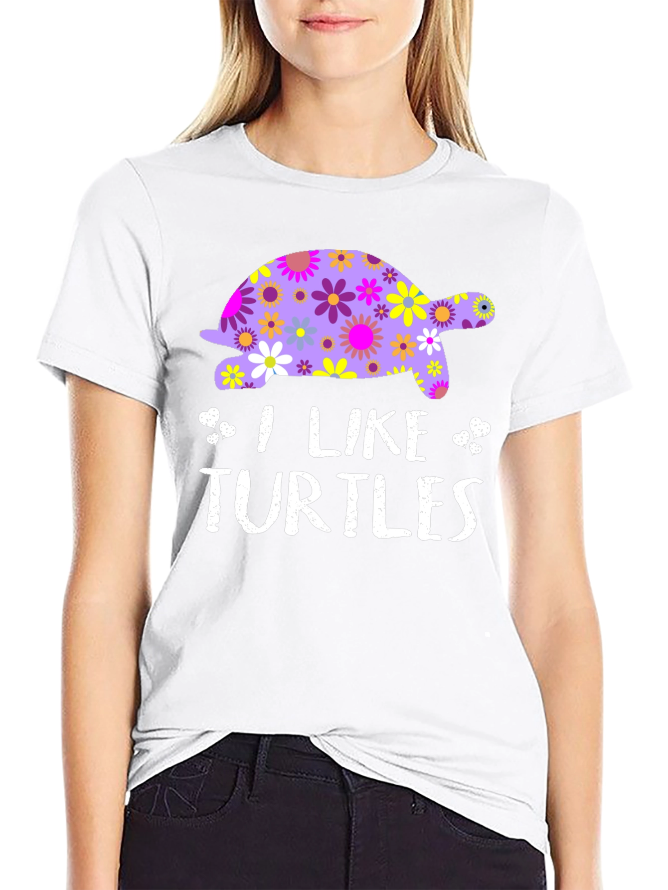 I Like Turtles Graphic T-Shirt
