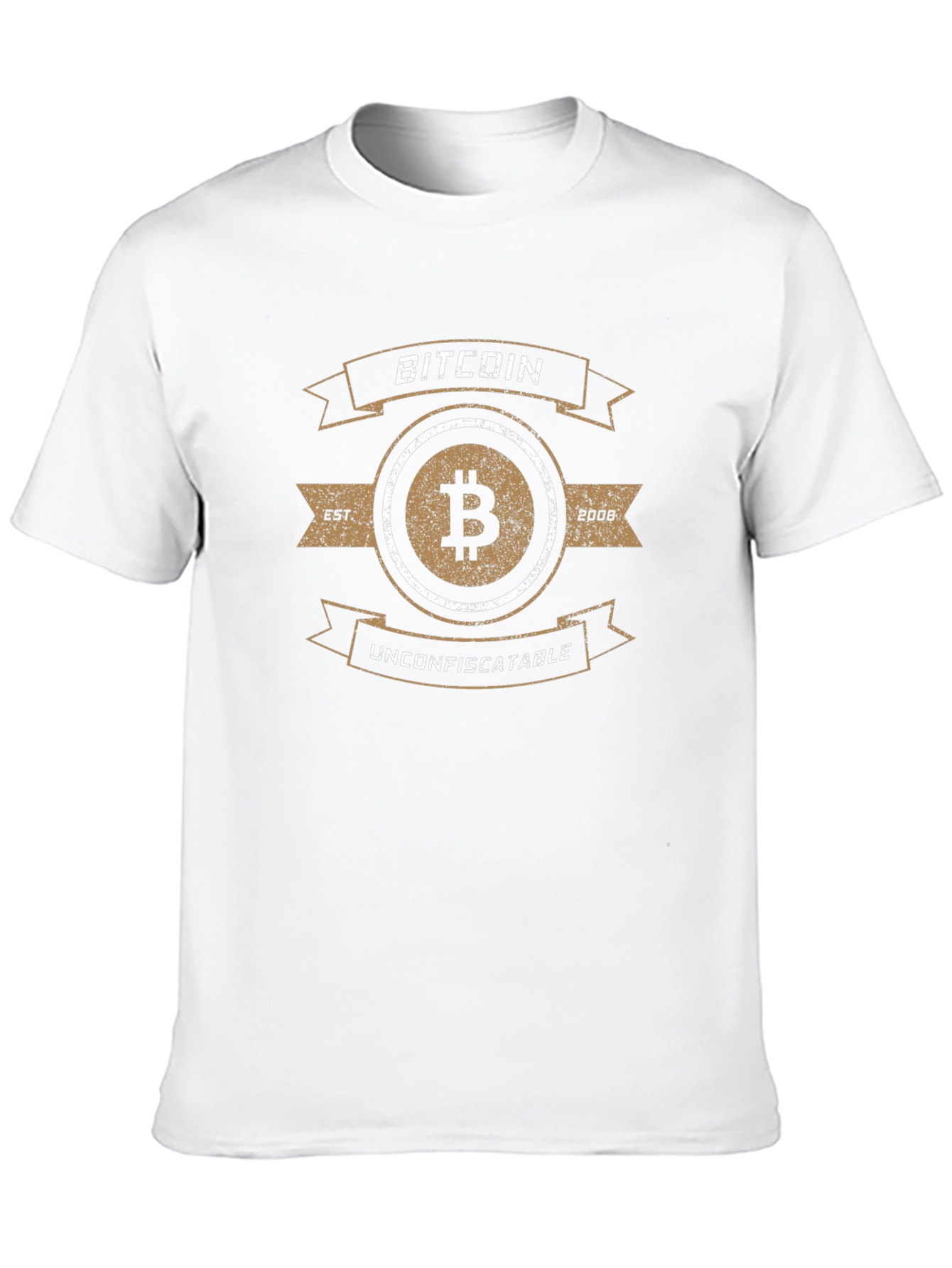 Bitcoin Unconfiscatable Black T-Shirt