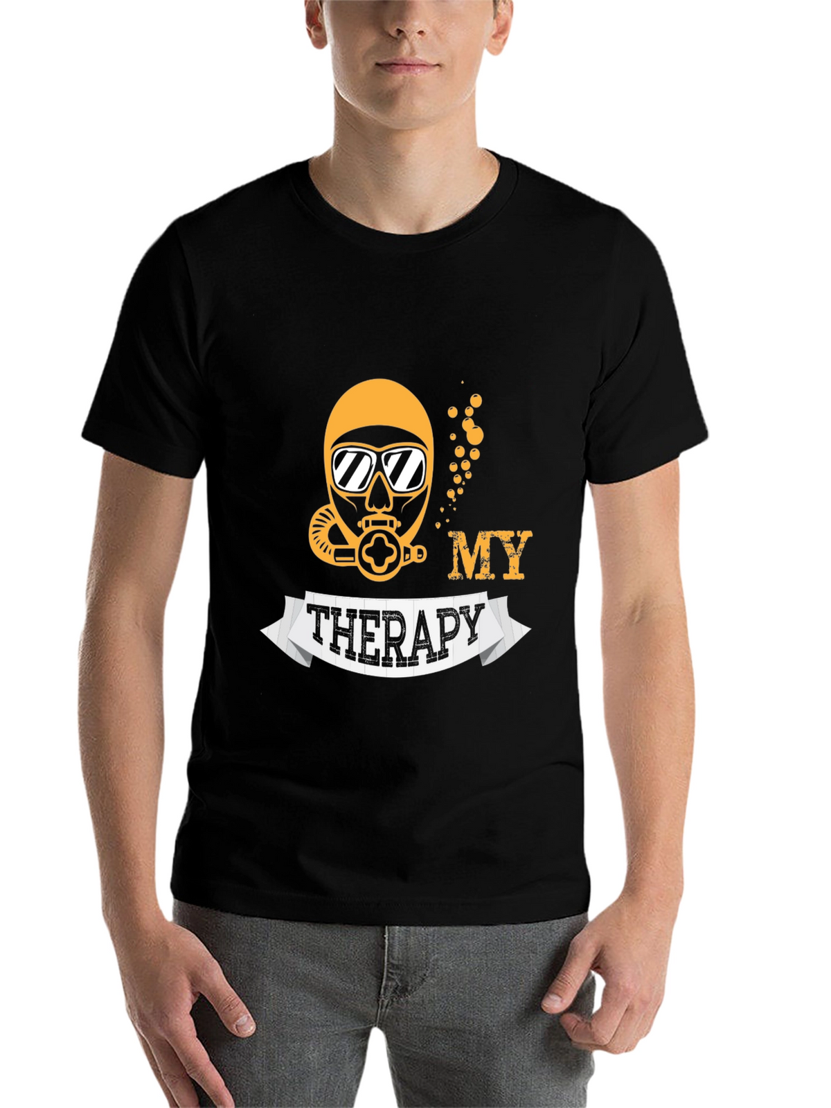 Diving Therapy T-Shirt: Scuba Diver Gift