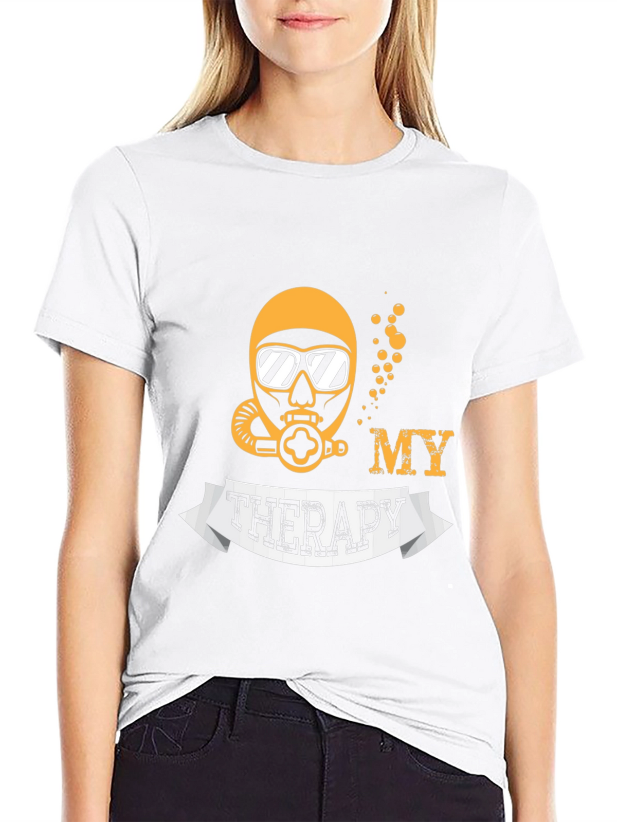 Diving Therapy T-Shirt: Scuba Diver Gift