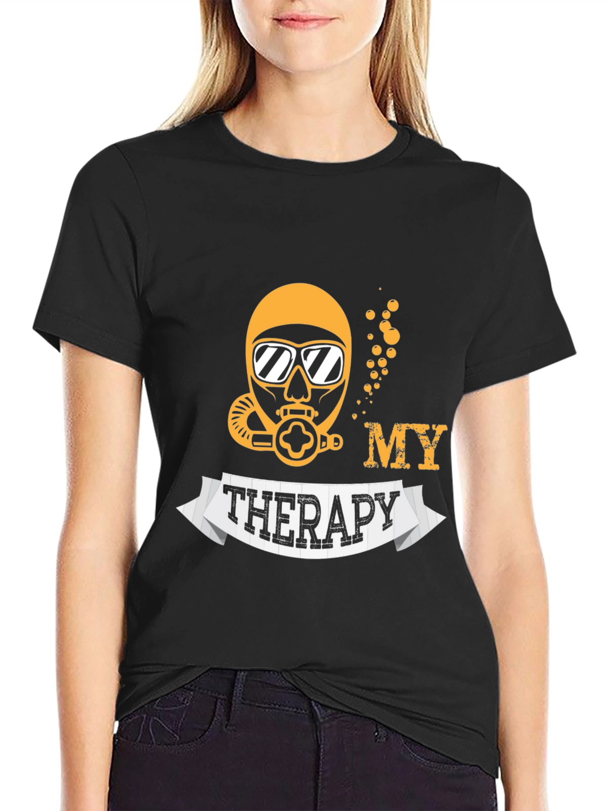 Diving Therapy T-Shirt: Scuba Diver Gift