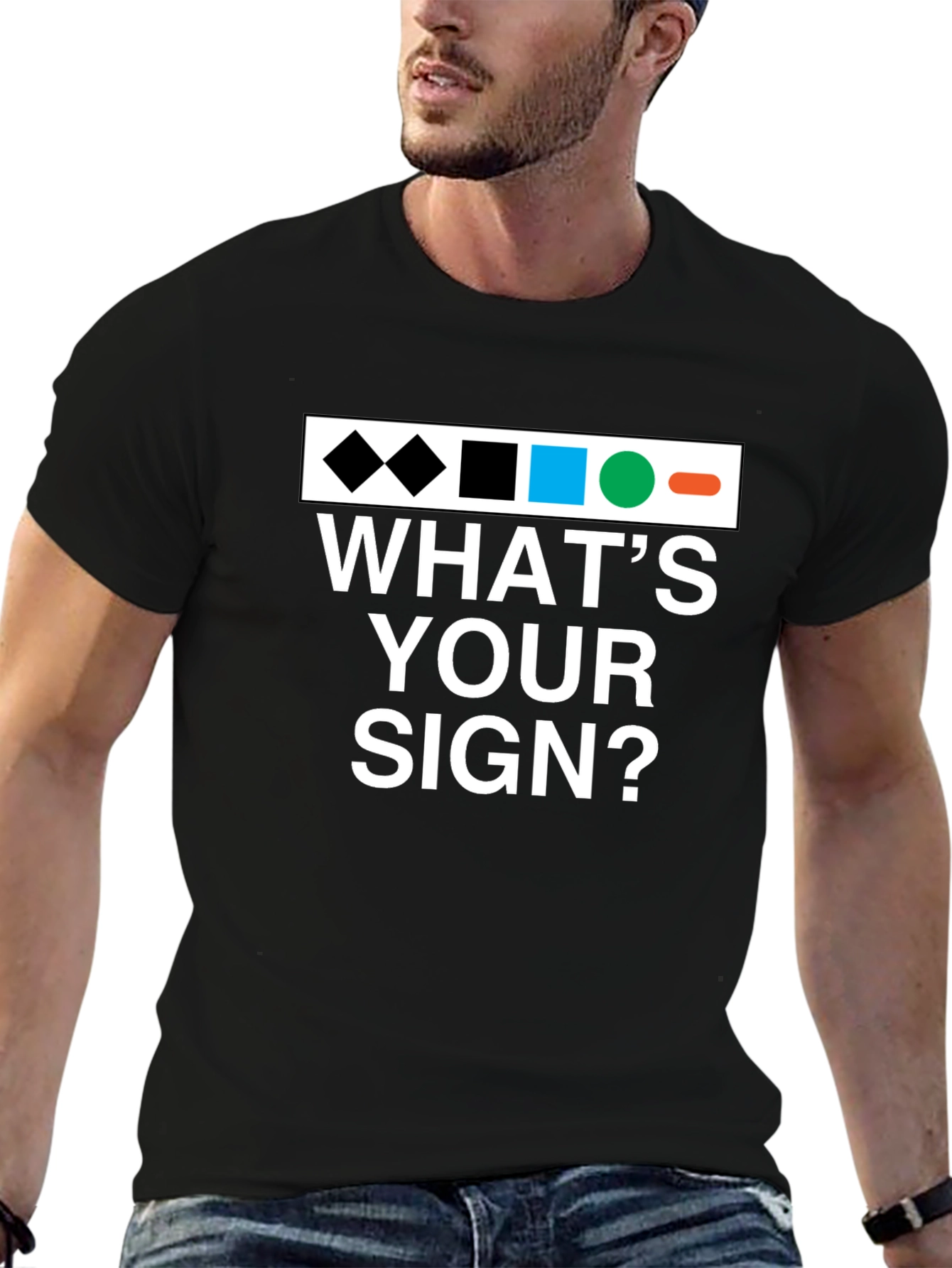 Whats Your Sign T-Shirt - Ski Trail Difficulty