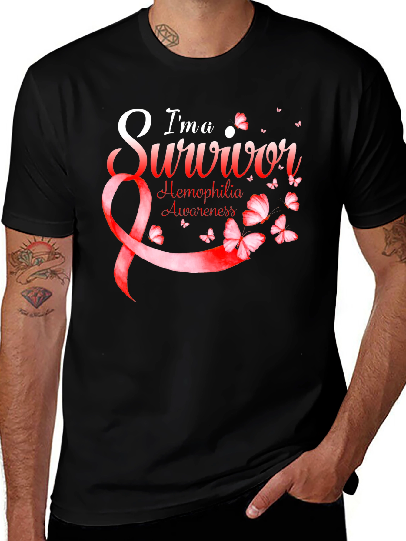 Hemophilia Awareness Survivor T-Shirt