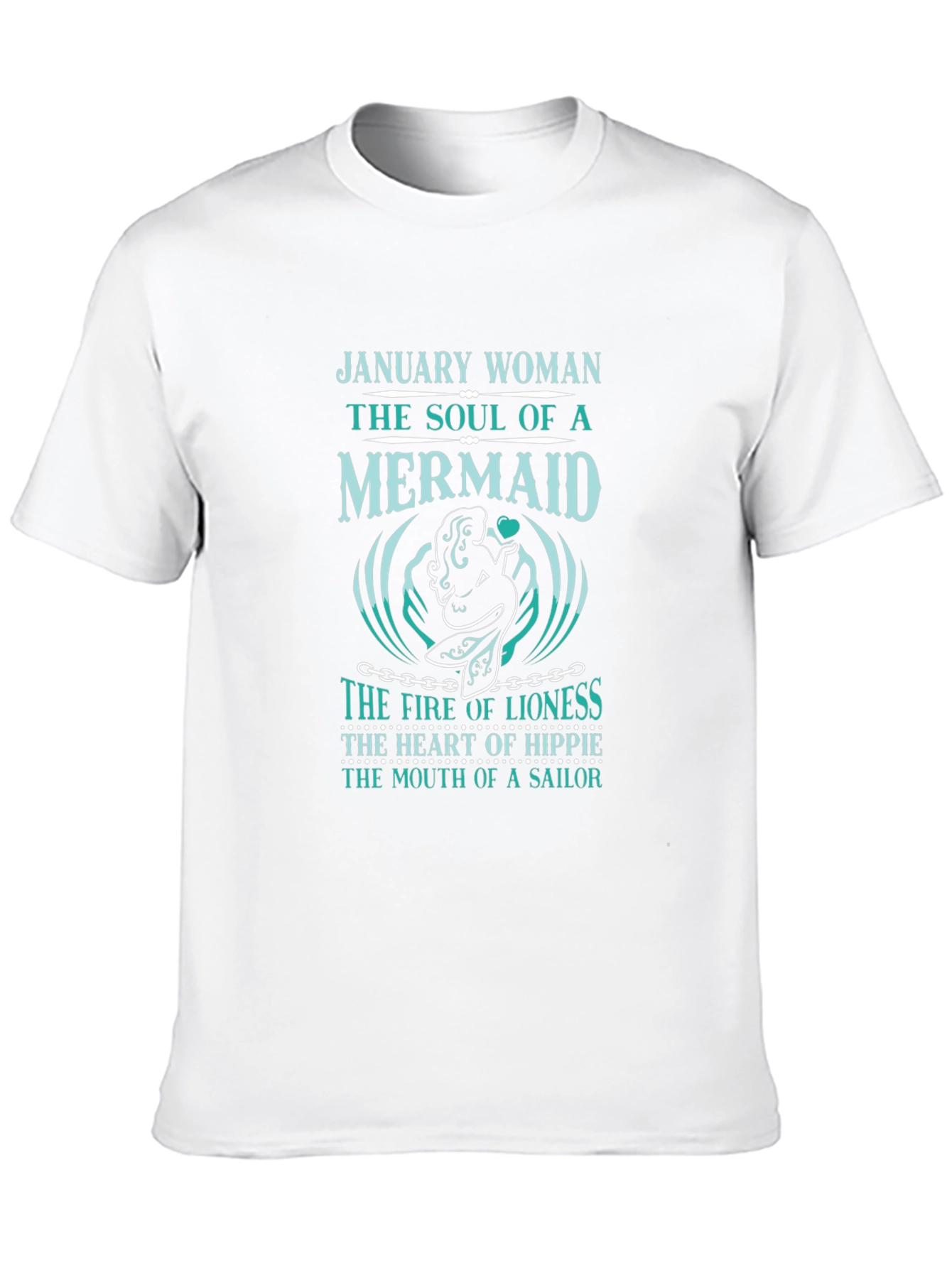 January Woman Mermaid Soul Graphic Tee