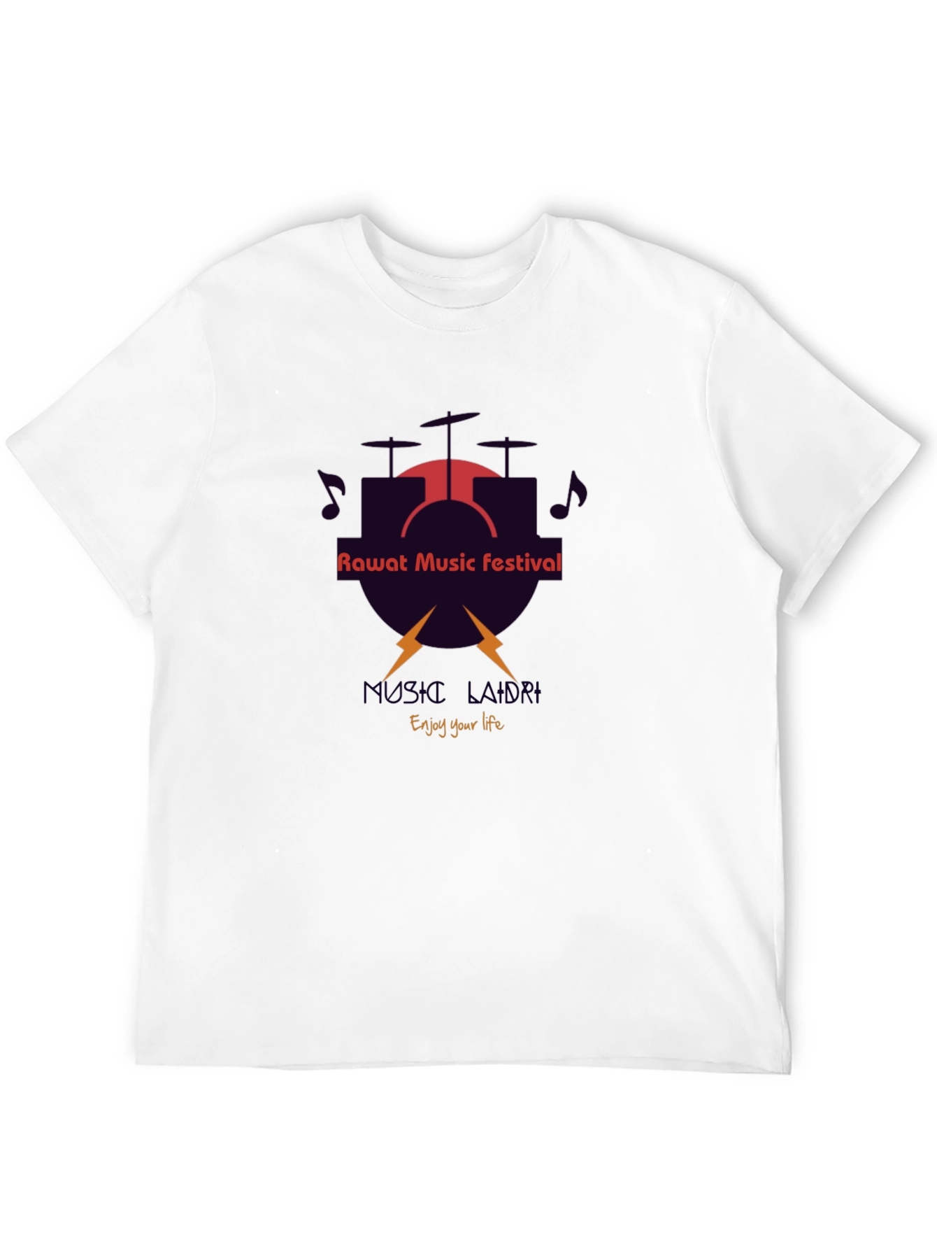 Rawat Music Festival Black T-Shirt