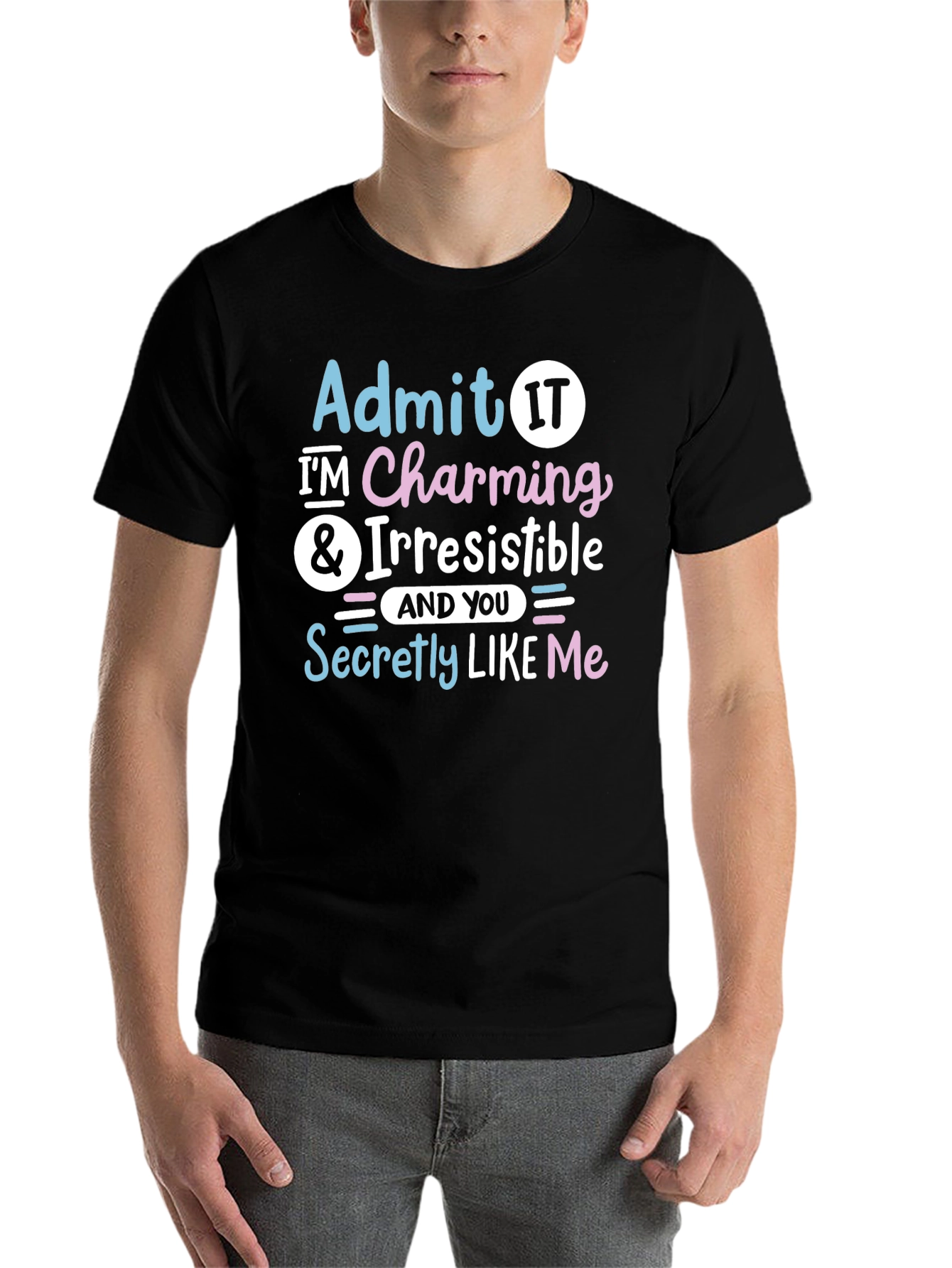 Charming Irresistible Graphic T-Shirt