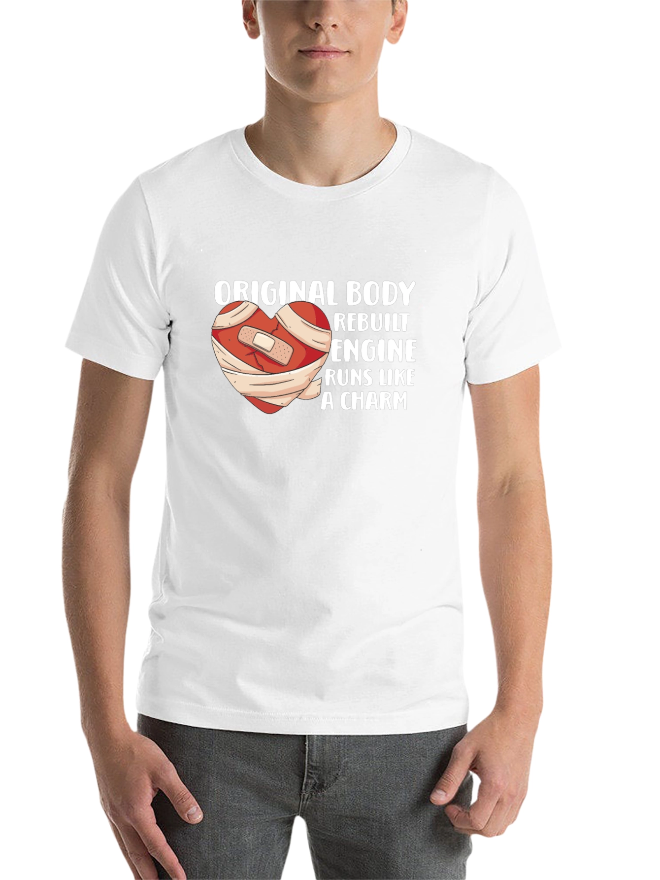 Original Body Rebuilt Engine T-Shirt