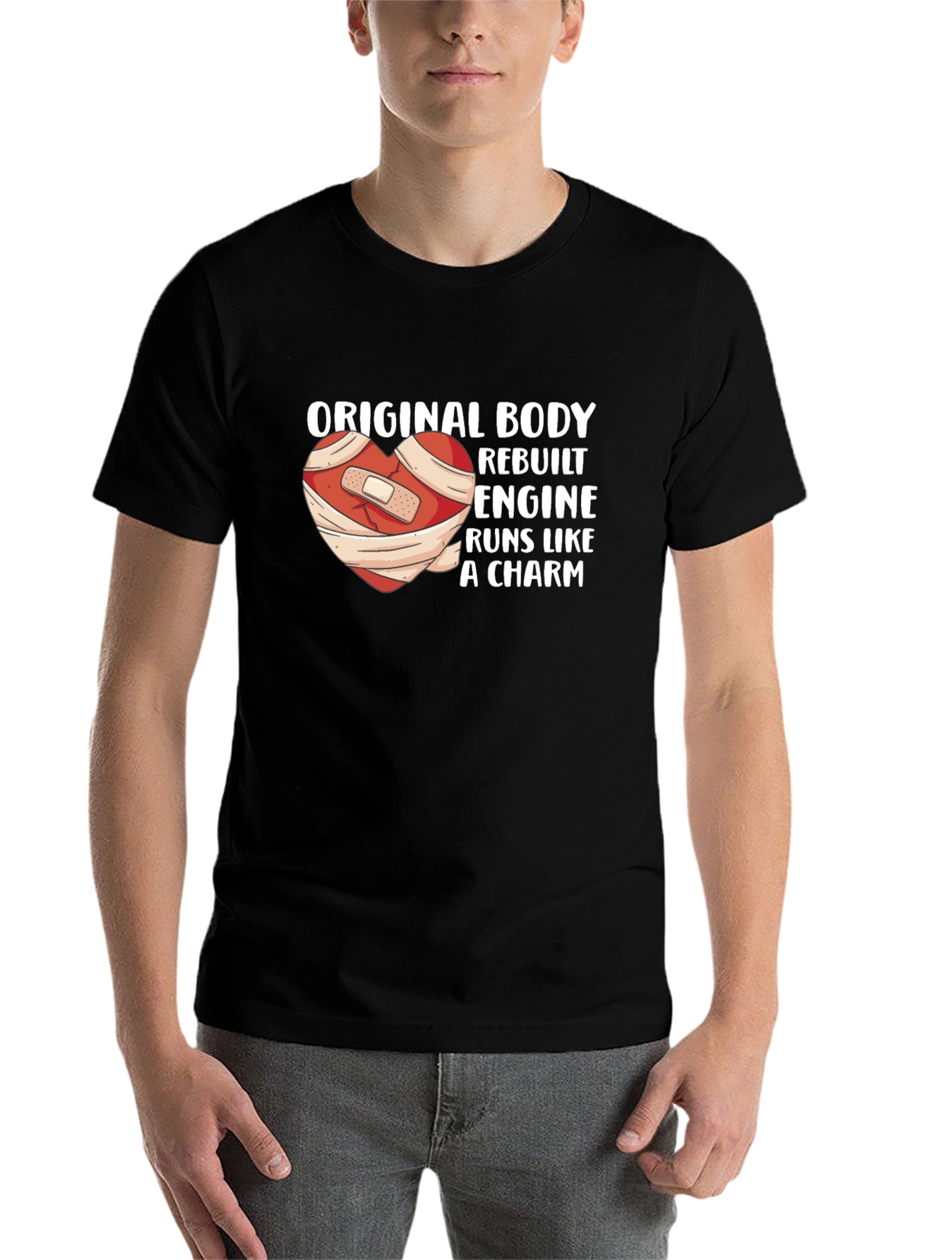 Original Body Rebuilt Engine T-Shirt