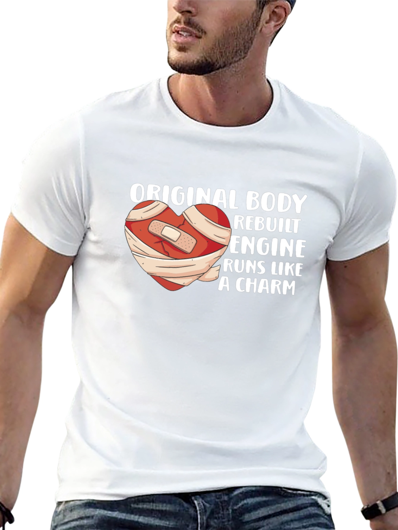 Original Body Rebuilt Engine T-Shirt