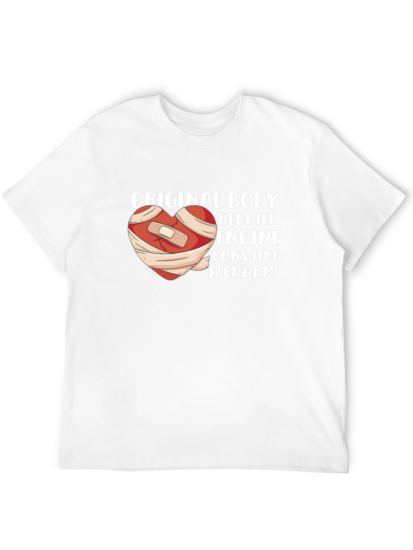 Original Body Rebuilt Engine T-Shirt