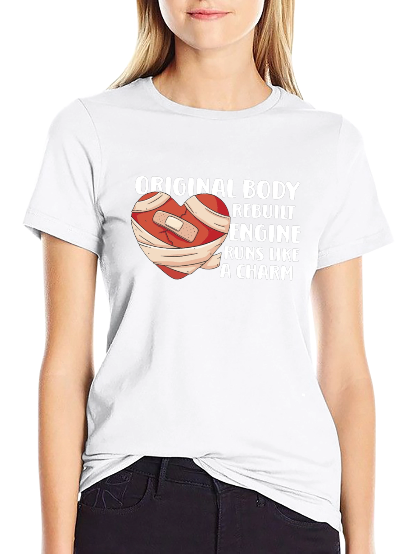 Original Body Rebuilt Engine T-Shirt