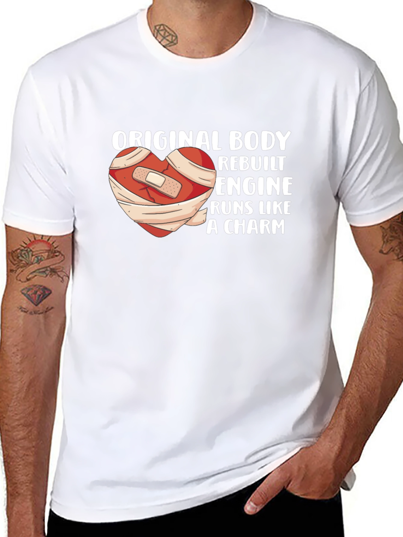 Original Body Rebuilt Engine T-Shirt