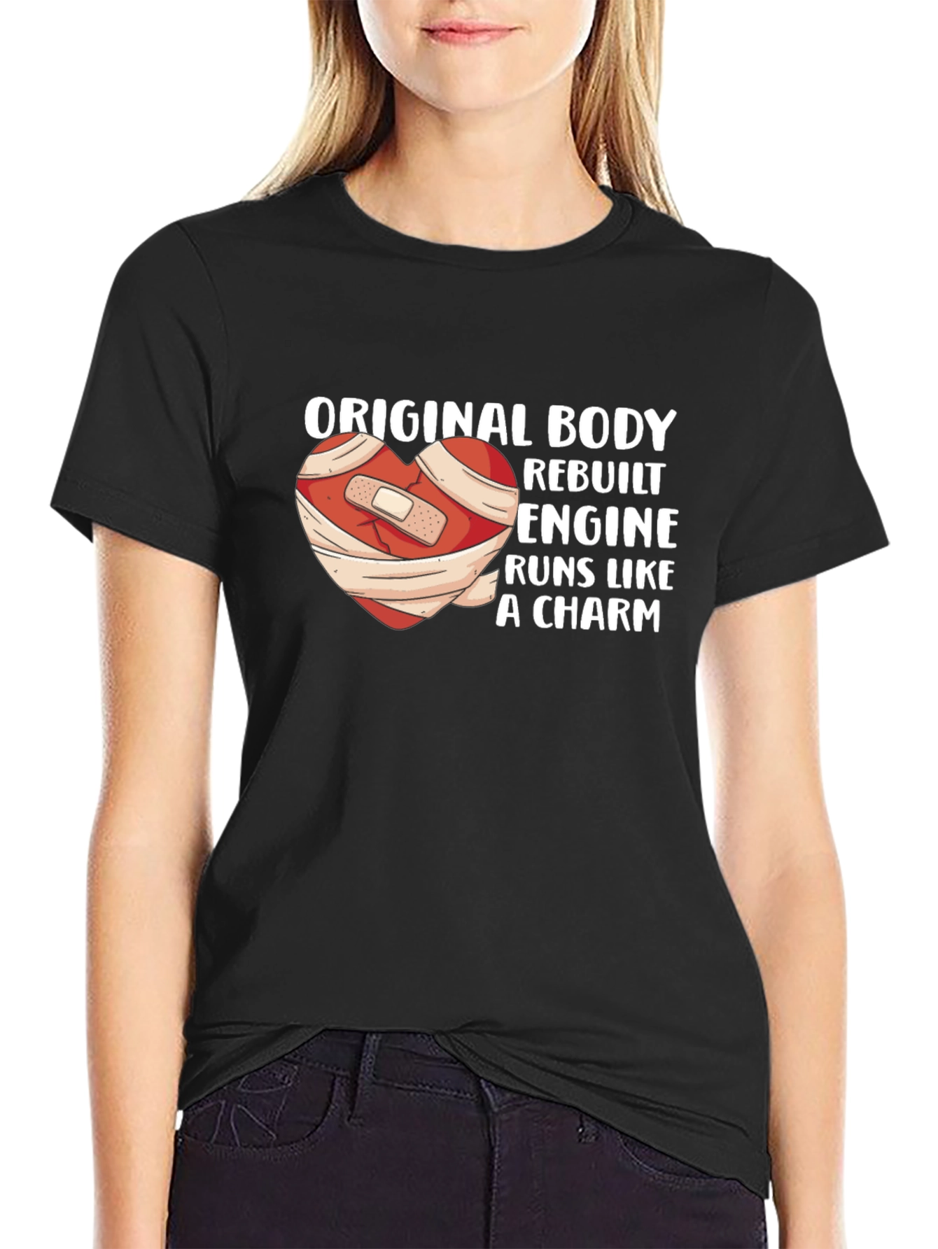 Original Body Rebuilt Engine T-Shirt