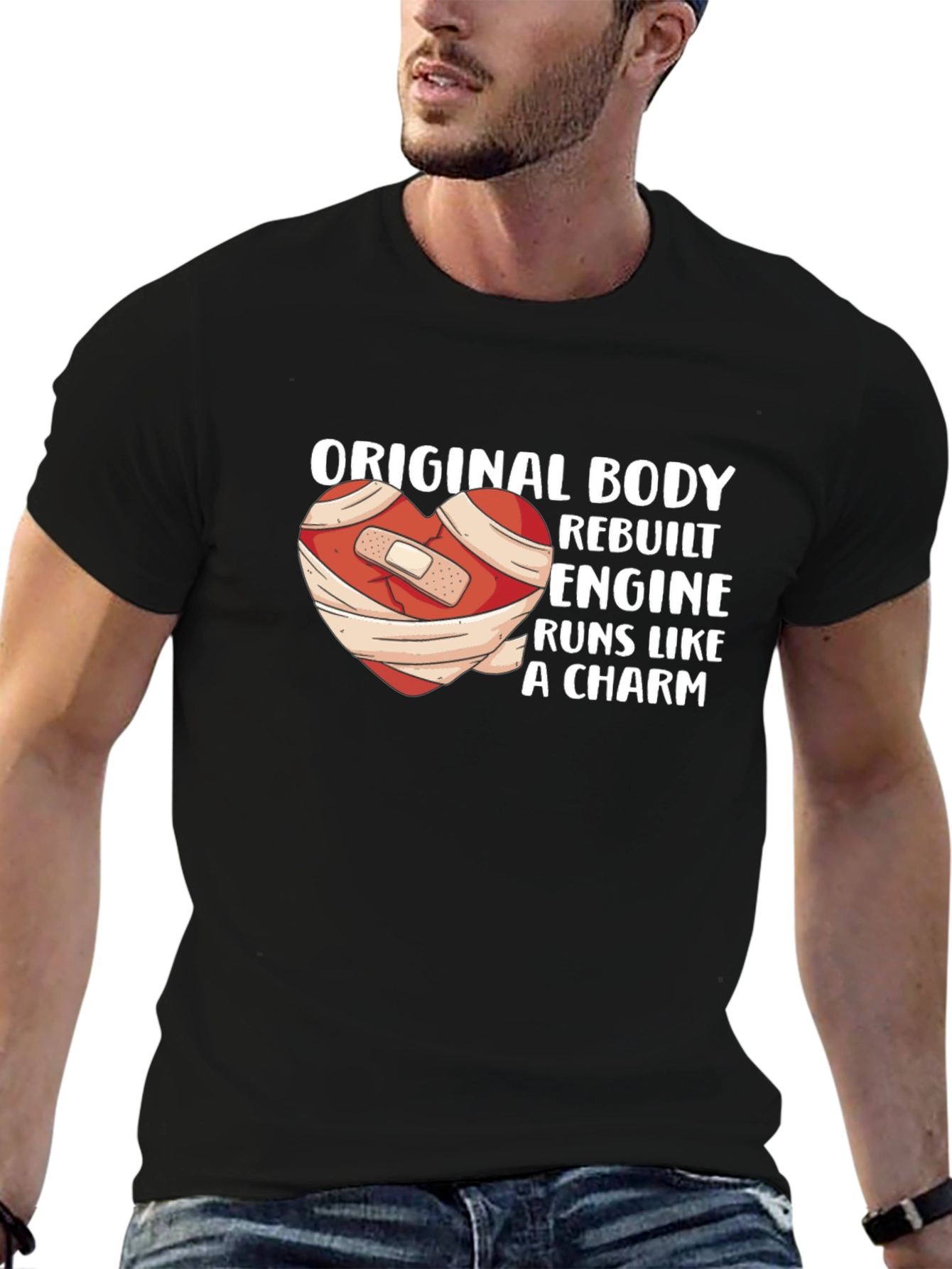 Original Body Rebuilt Engine T-Shirt